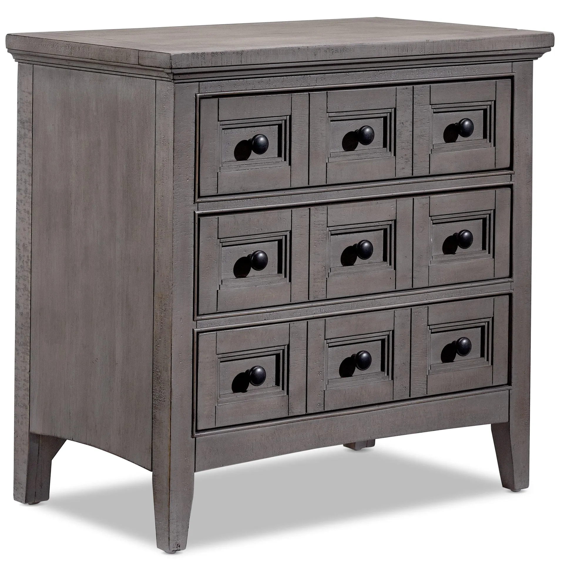 Paxton Night Table - Dovetail Grey