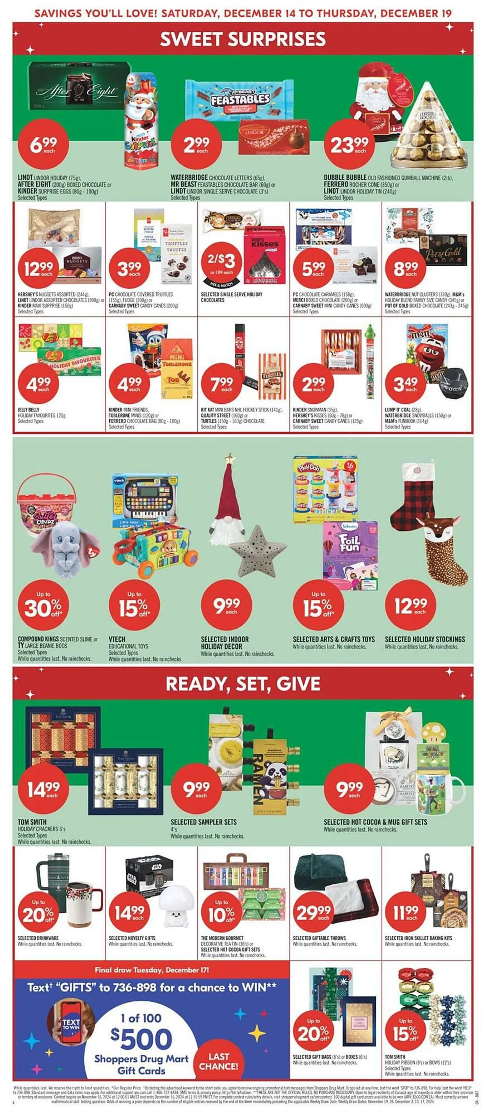 Shoppers Drug Mart flyer from December 12 to December 19 2024 - flyer page 12