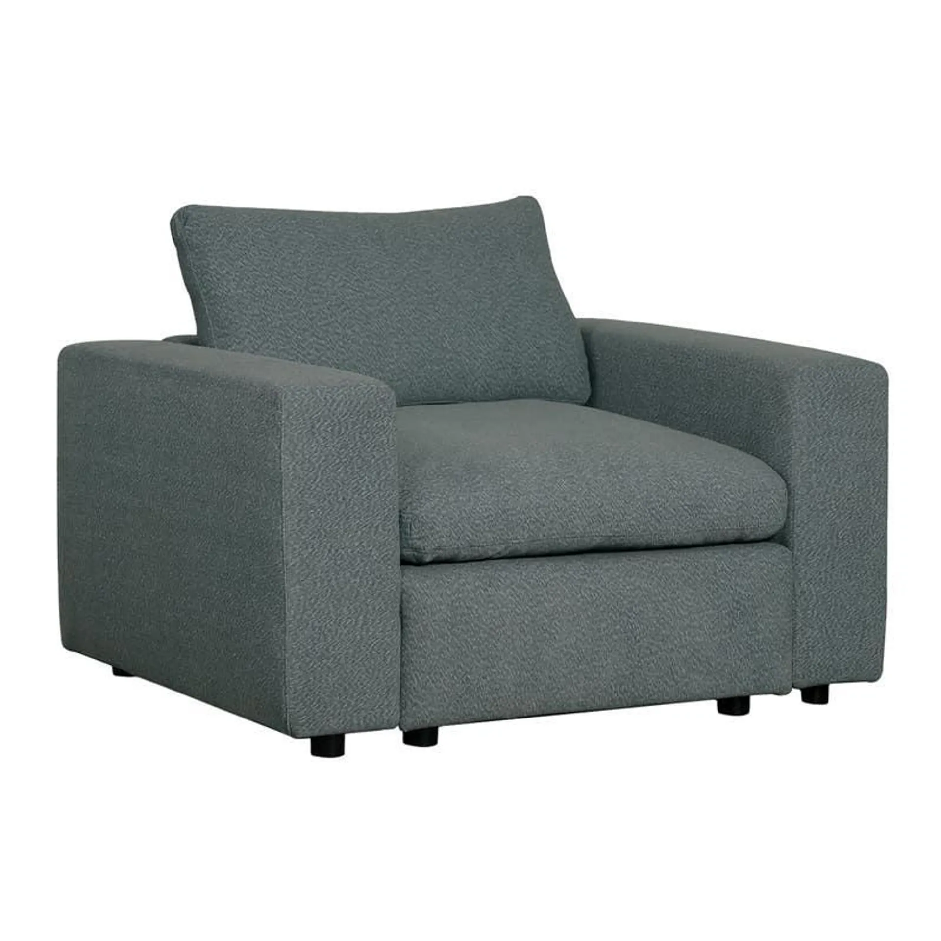 Fauteuil modulaire gris - 3 mcx