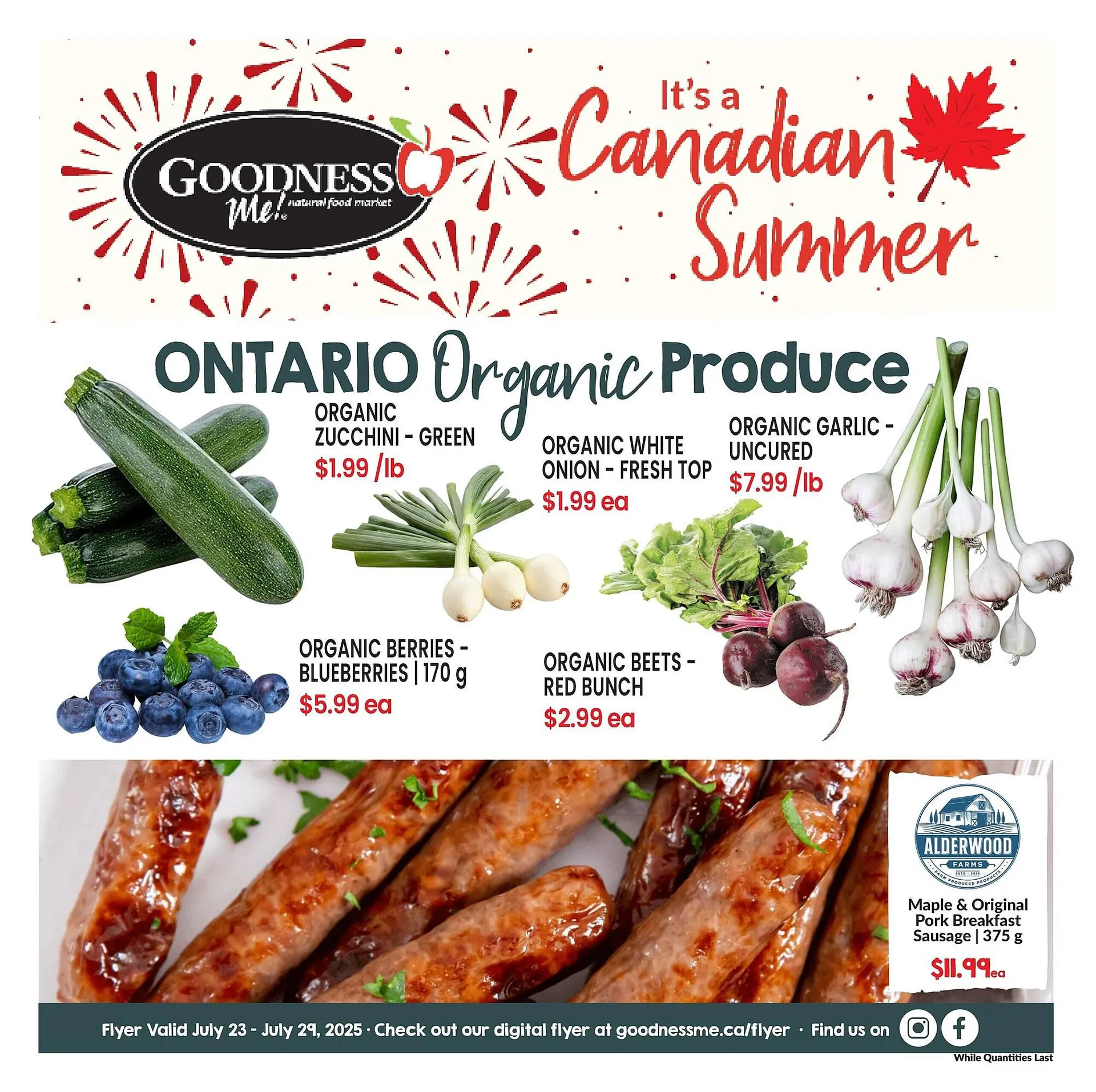 Goodness Me flyer from July 24 to July 30 2025 - flyer page 1