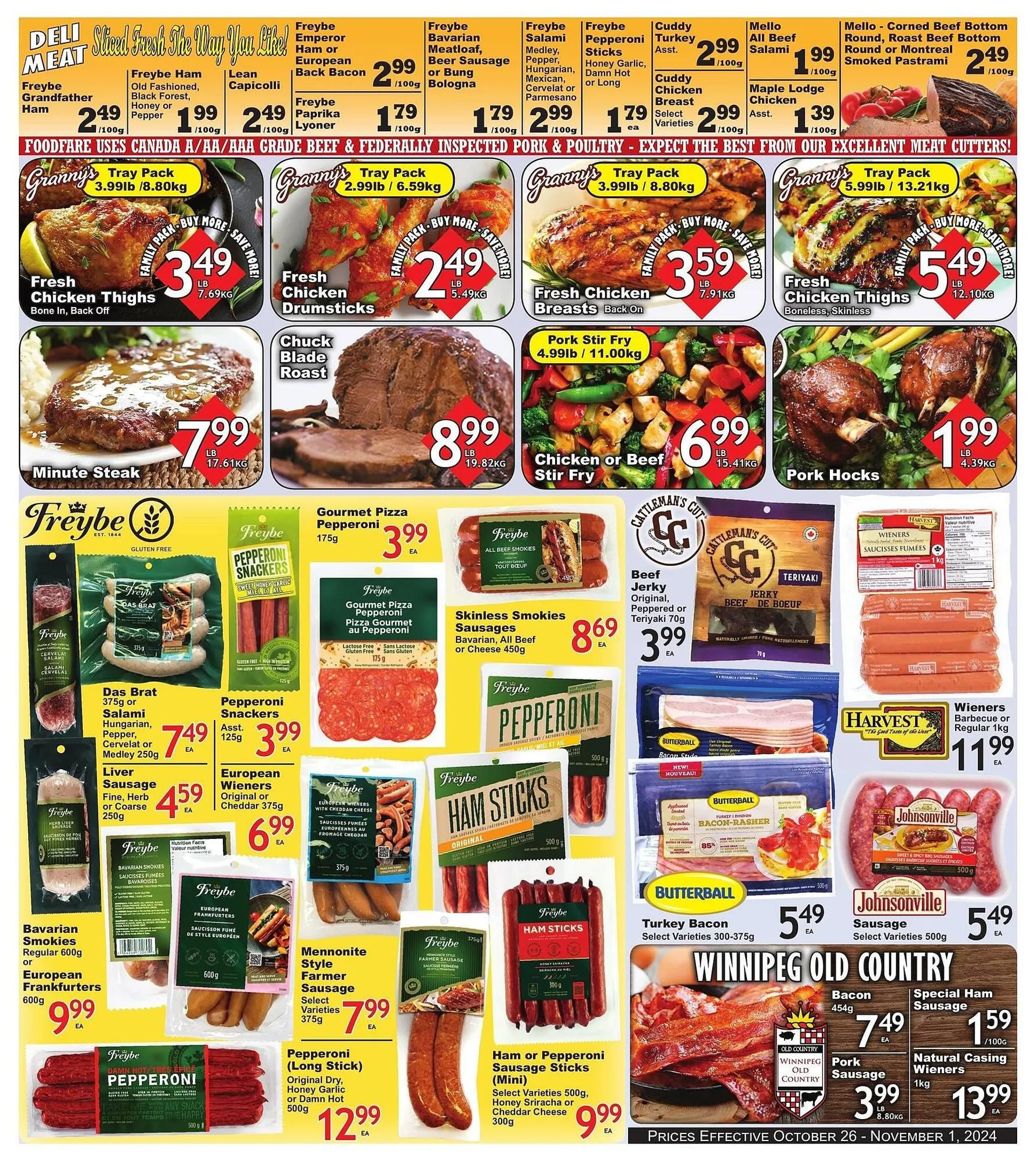 Food Fare flyer from October 25 to October 31 2024 - flyer page 4