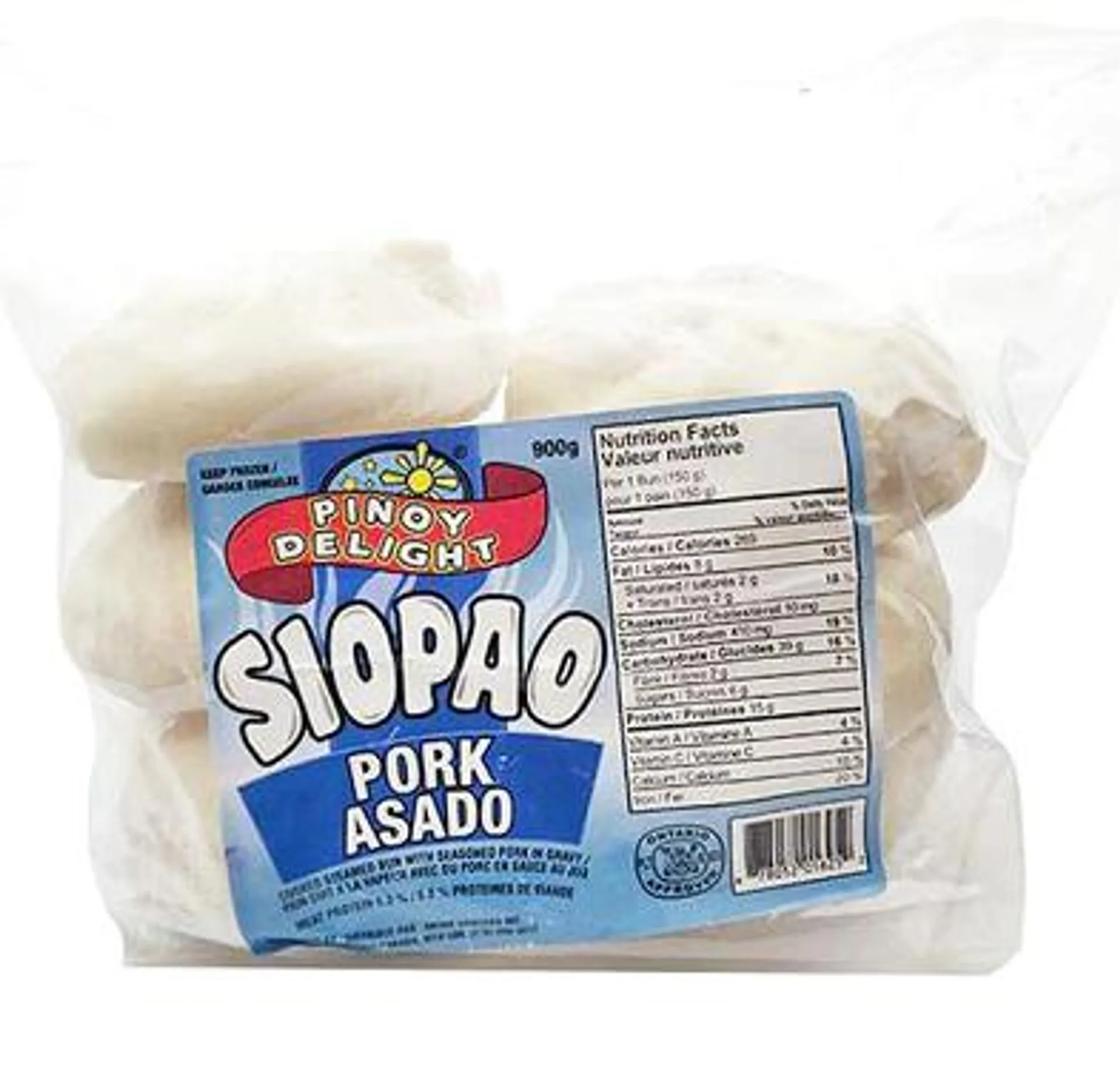 PD siopao (pork asado) - 6pcs