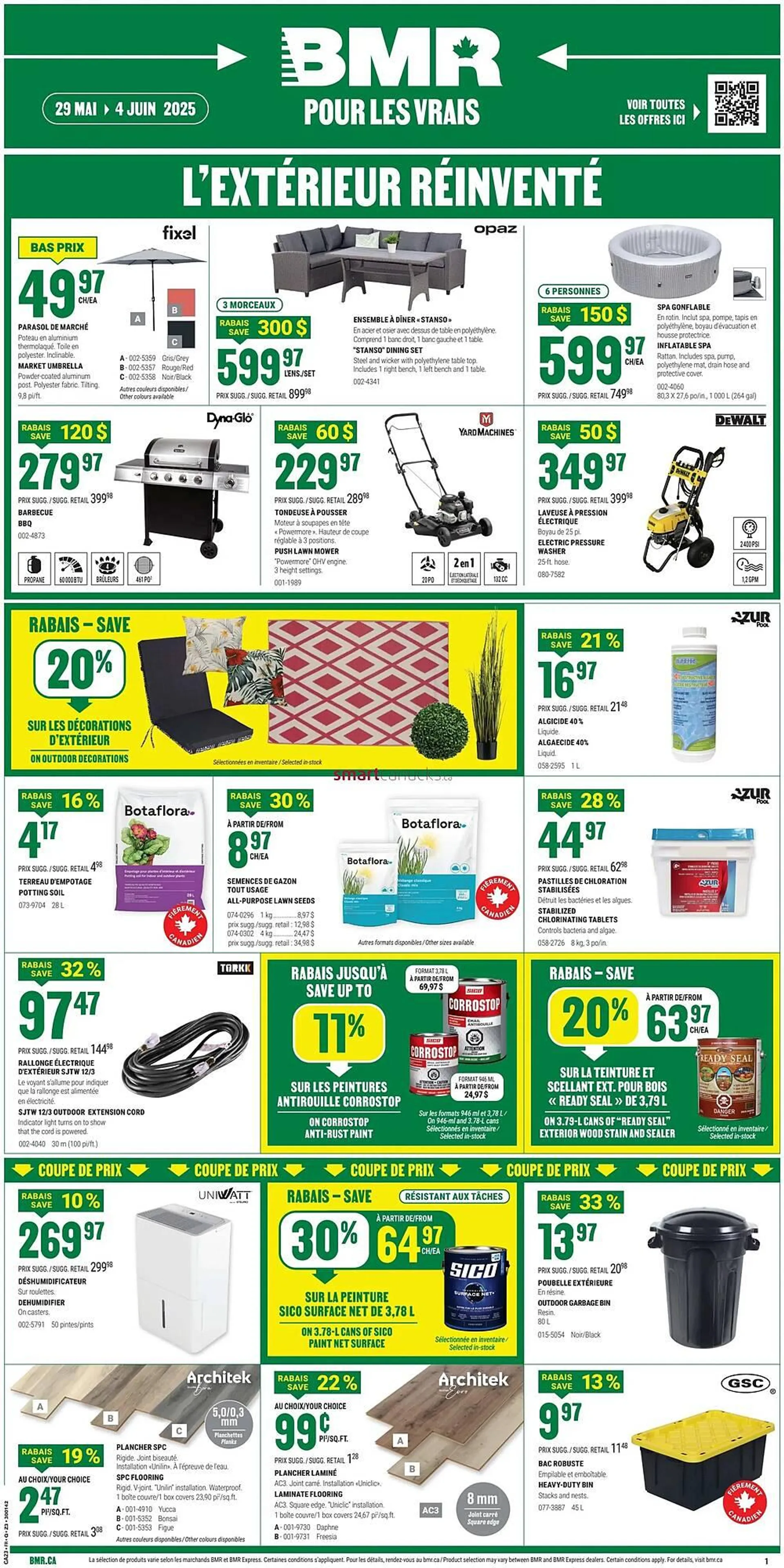 BMR flyer from May 29 to June 4 2025 - flyer page 1