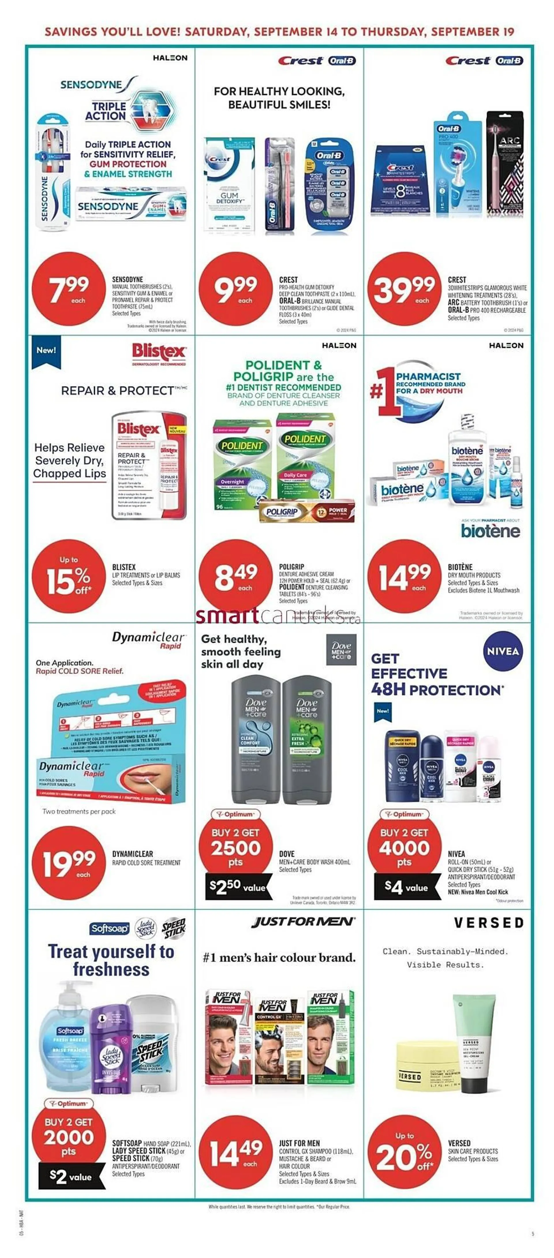 Shoppers Drug Mart flyer from September 14 to September 19 2024 - flyer page 13