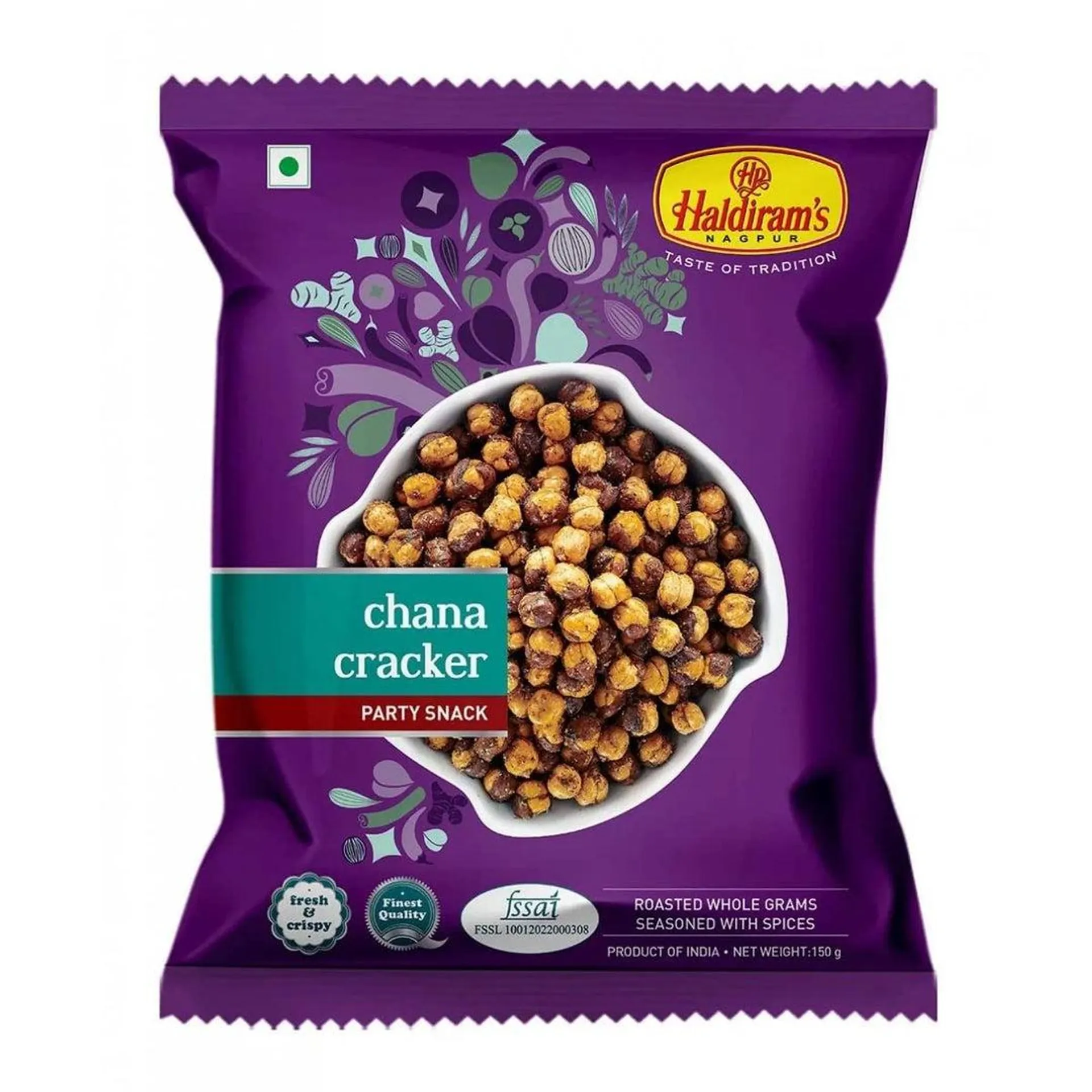 Haldiram Snack Chana Cracker 150g