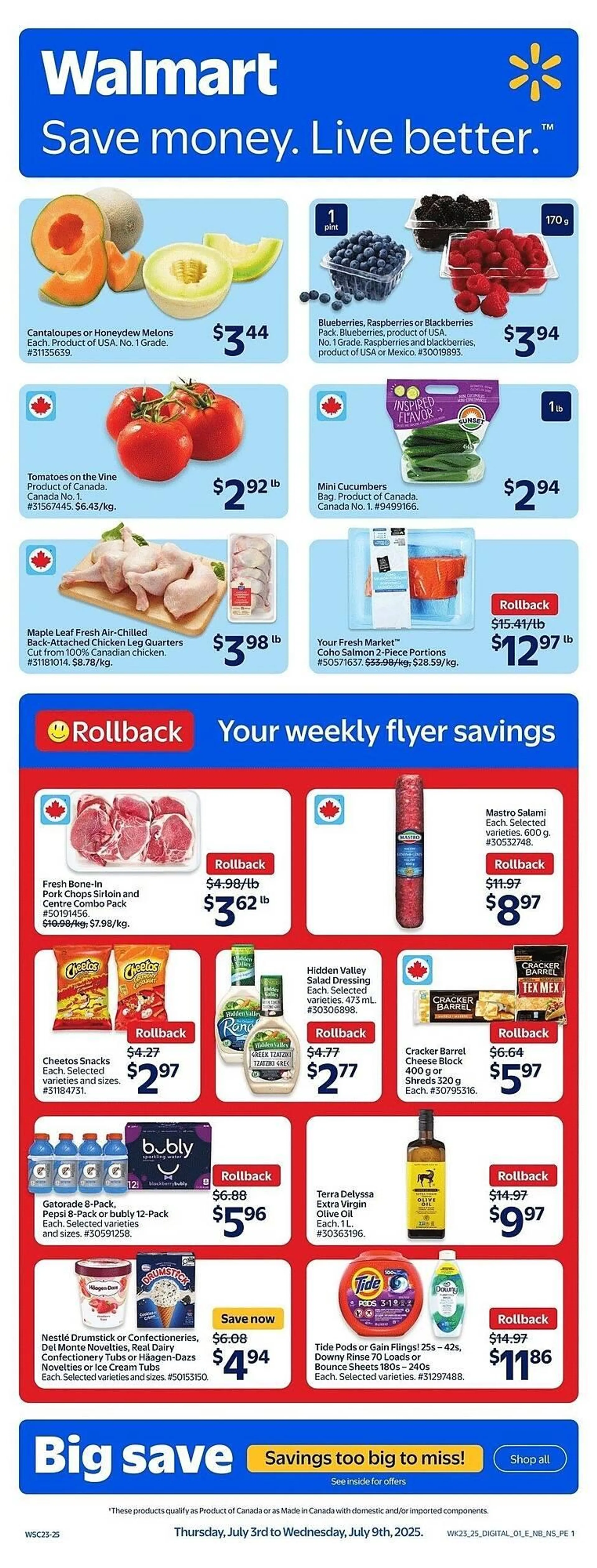 Walmart flyer - 1