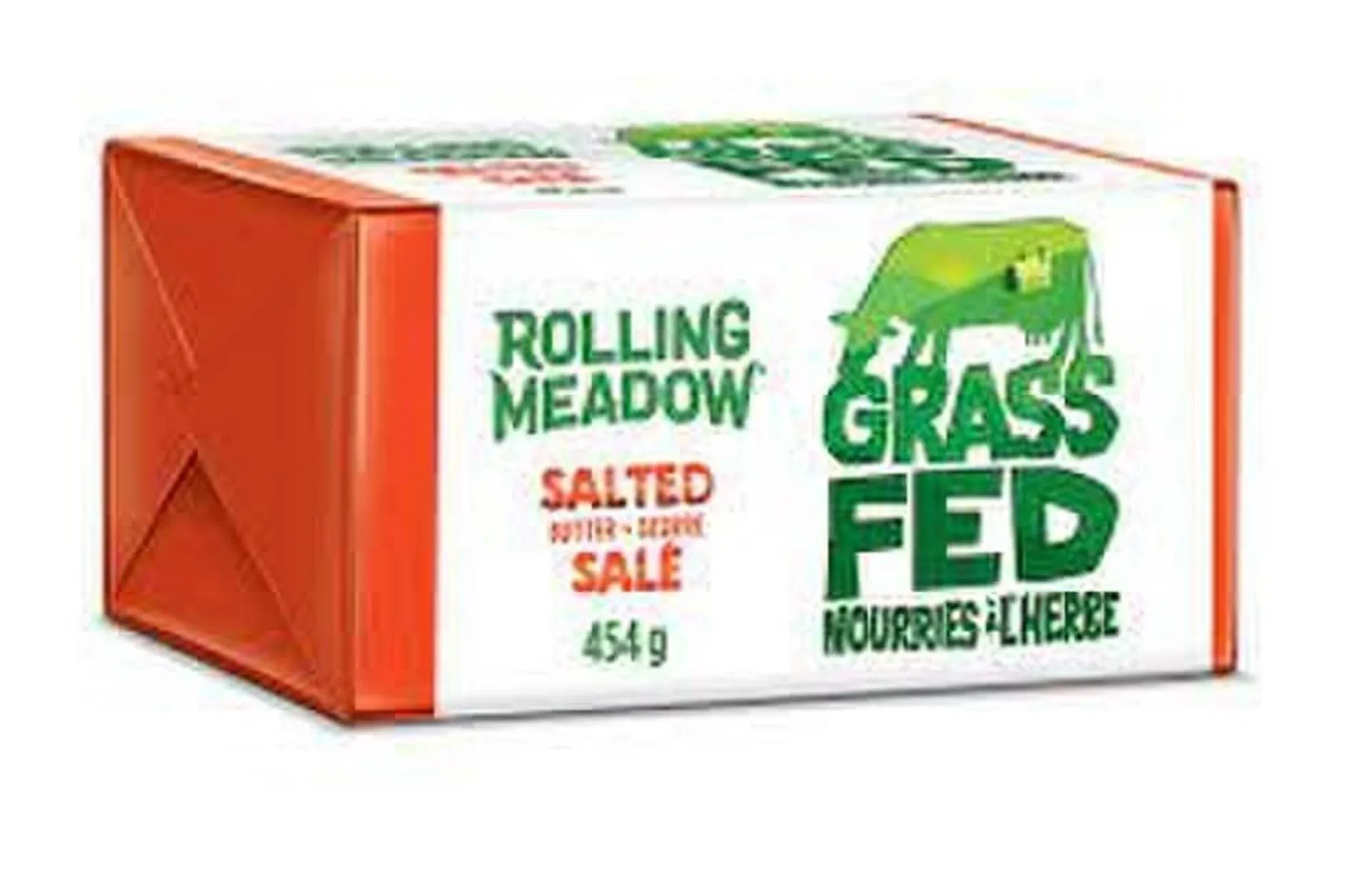 Rolling Meadow Grass Fed Butter Salted 454 g