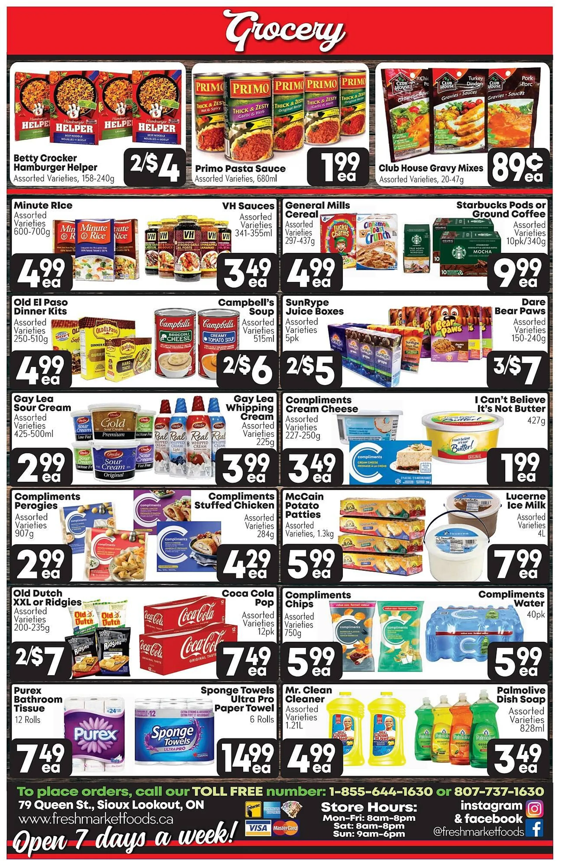 Fresh Market Foods flyer from October 4 to October 14 2024 - flyer page 4