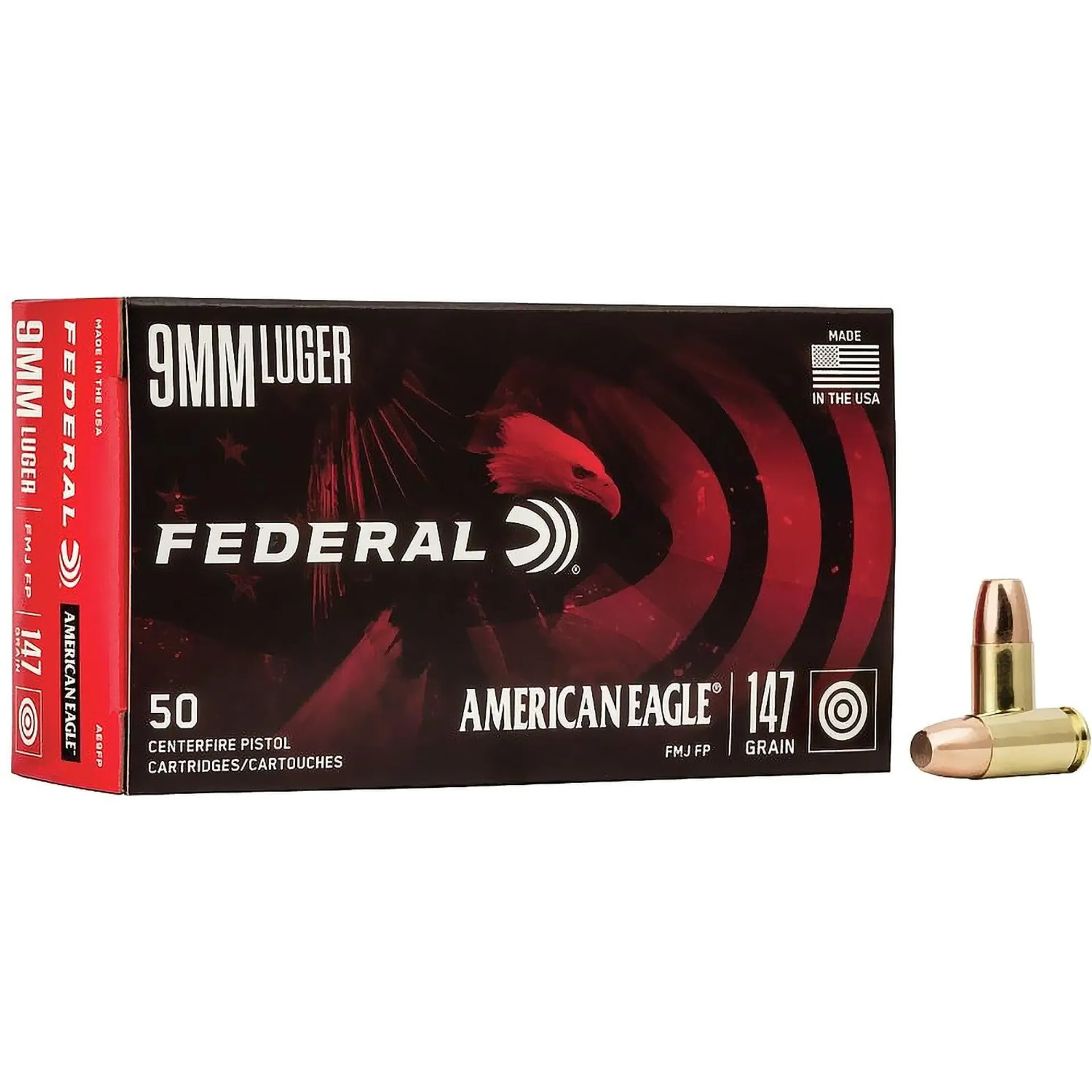 Federal® American Eagle™ Centerfire Pistol Ammunition