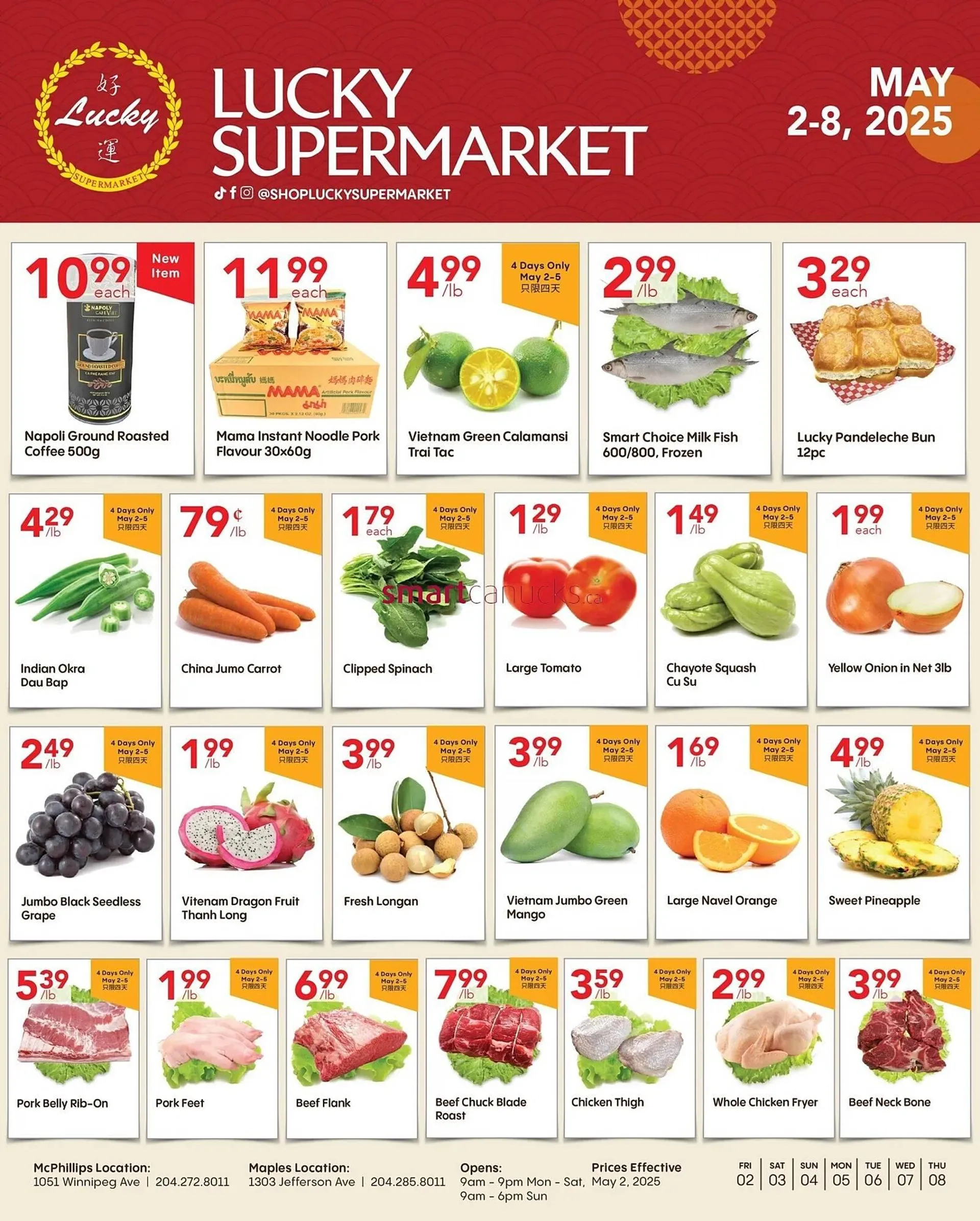 Lucky Supermarket flyer - 1