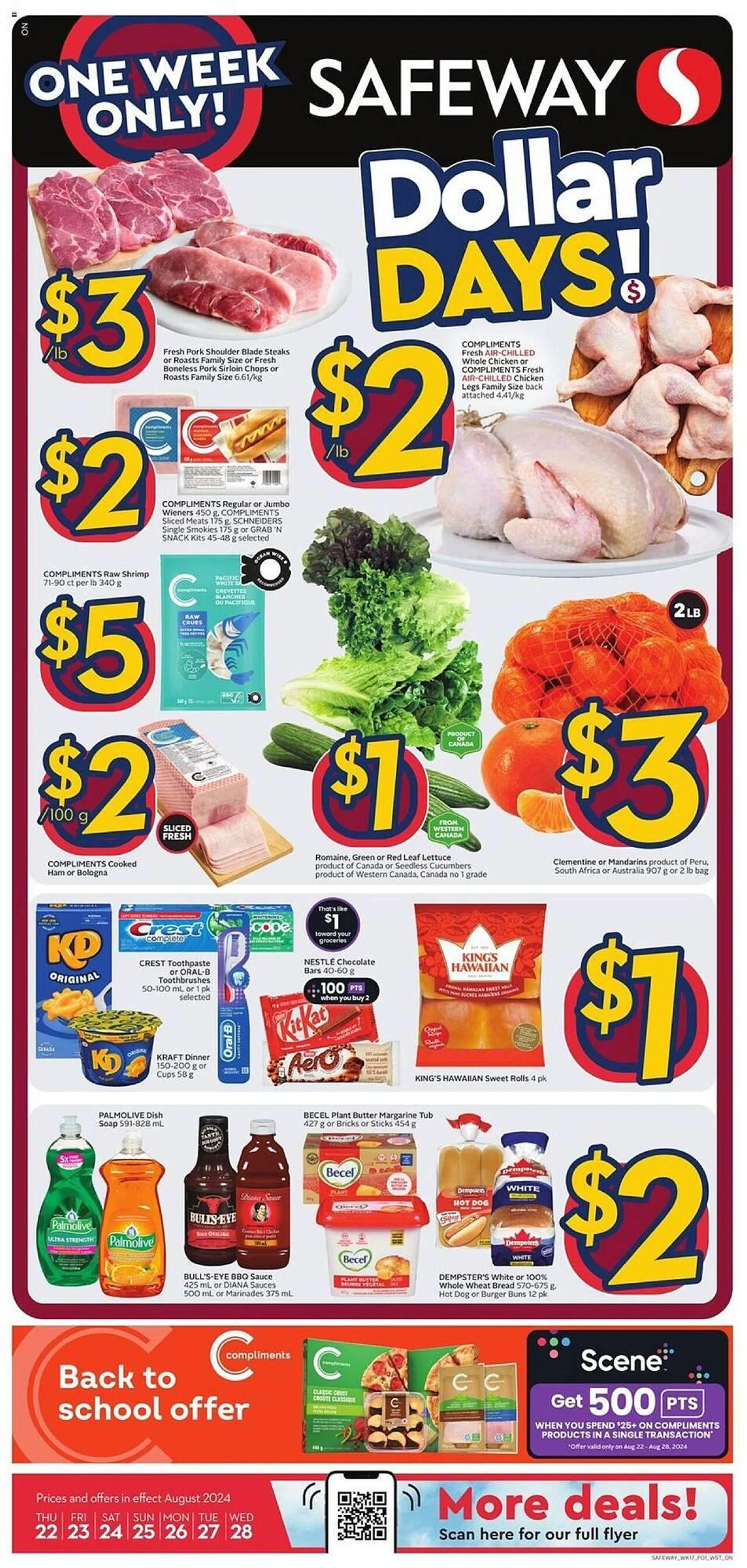 Safeway flyer - 1