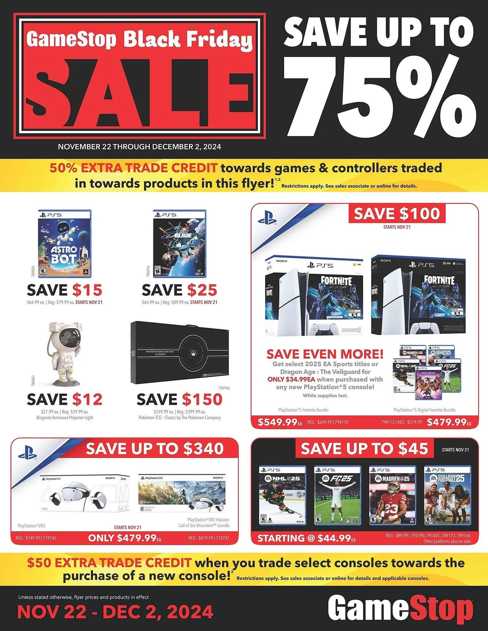 GameStop flyer - 1