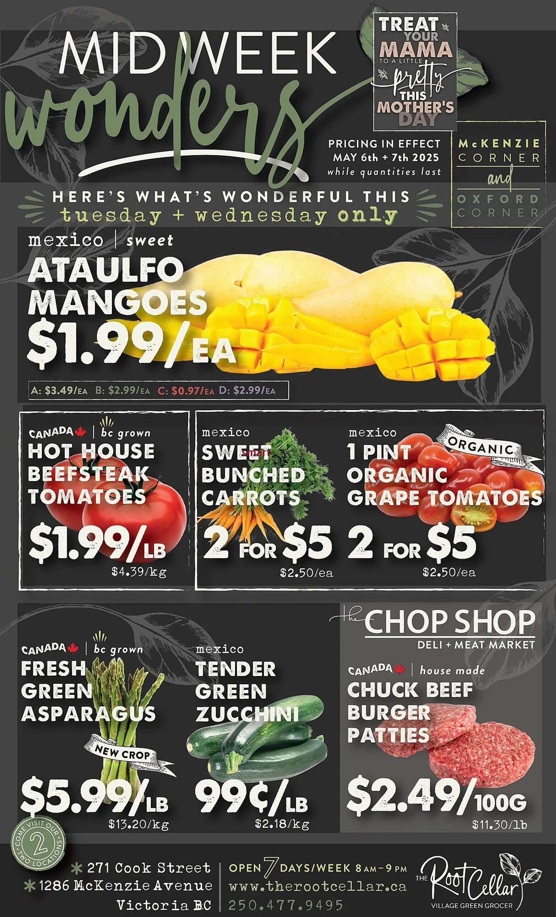 The Root Cellar flyer from May 8 to May 29 2025 - flyer page 1