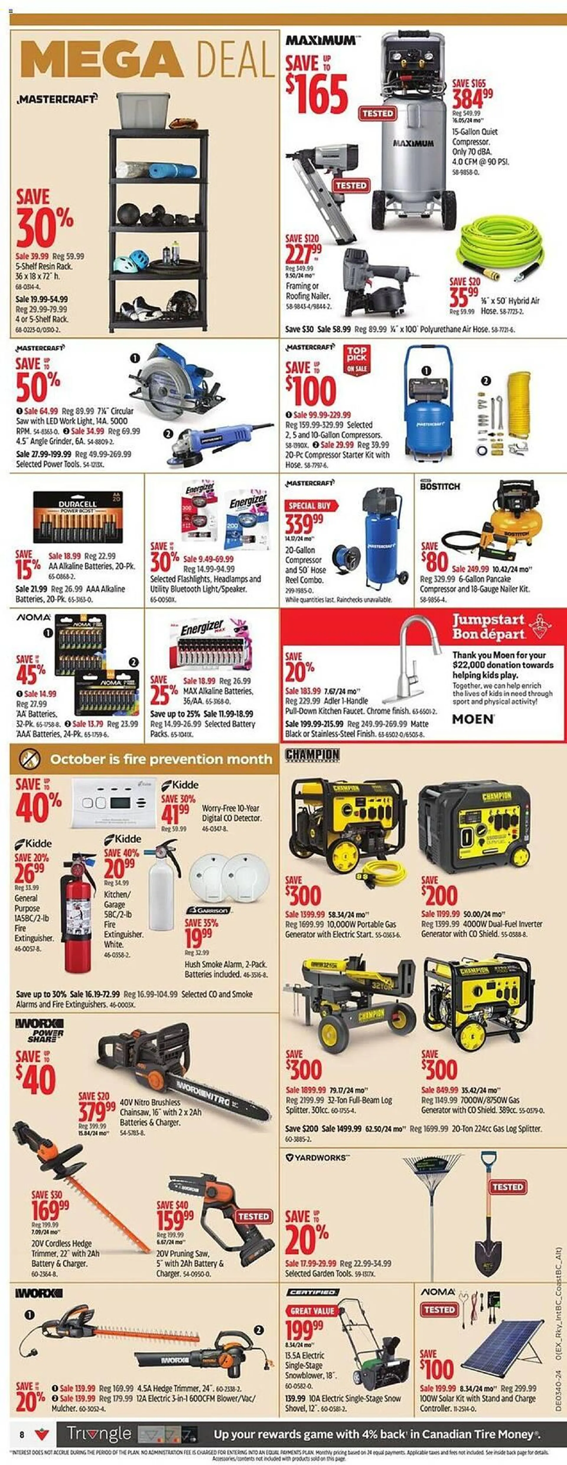 Canadian Tire flyer from September 26 to October 3 2024 - flyer page 13