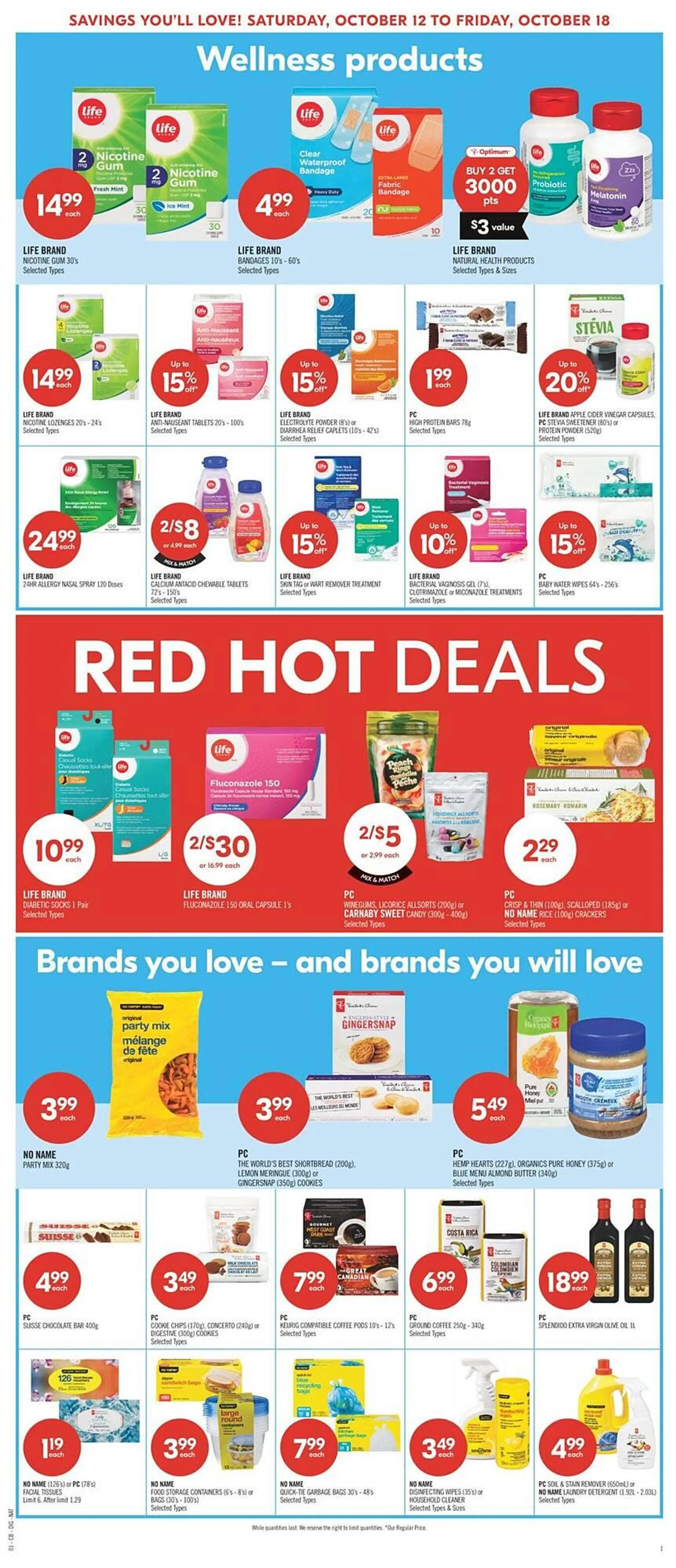 Shoppers Drug Mart flyer from October 12 to October 19 2024 - flyer page 16