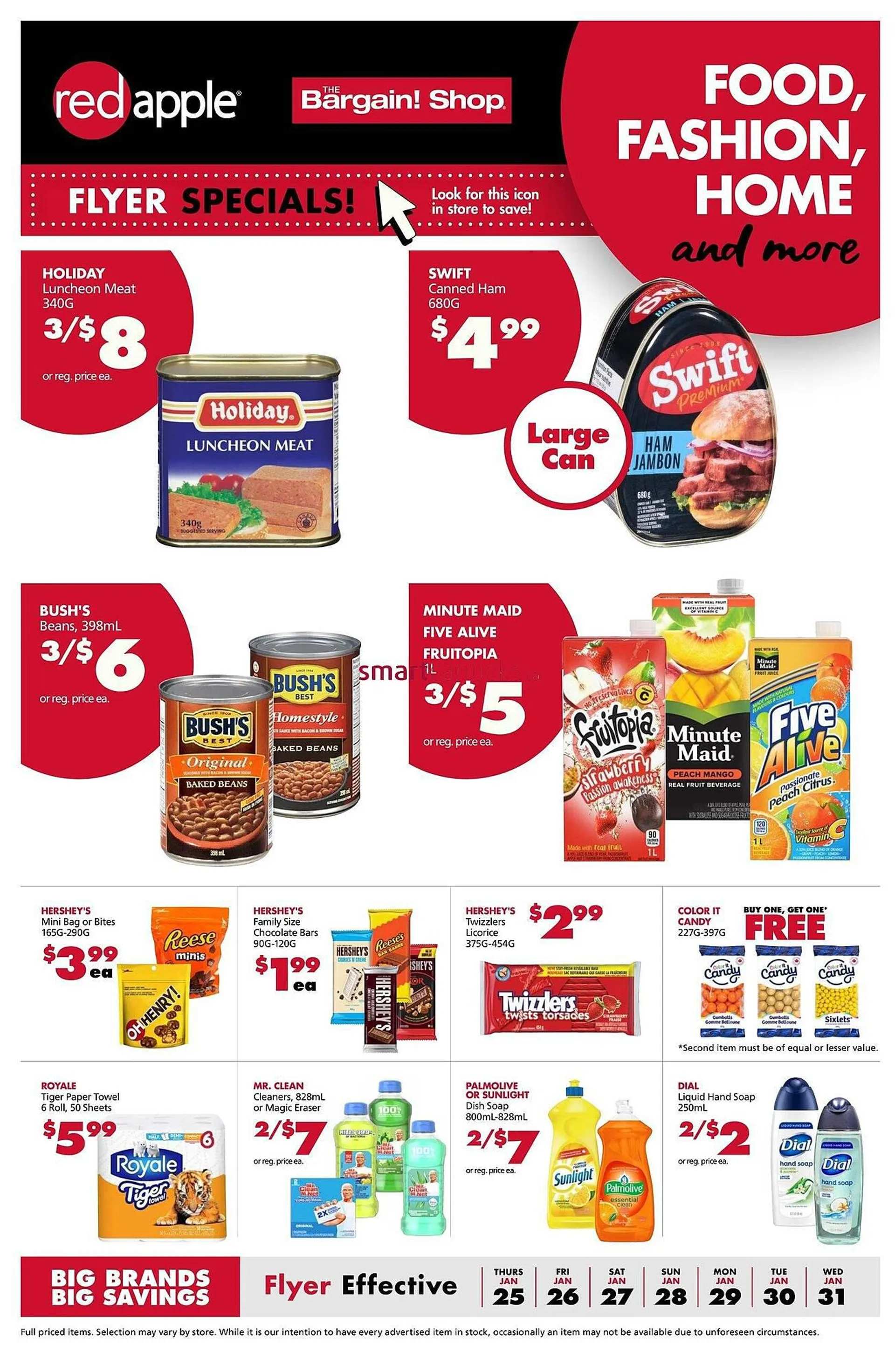 The Bargain Shop flyer from January 24 to January 30 2024 - flyer page 1