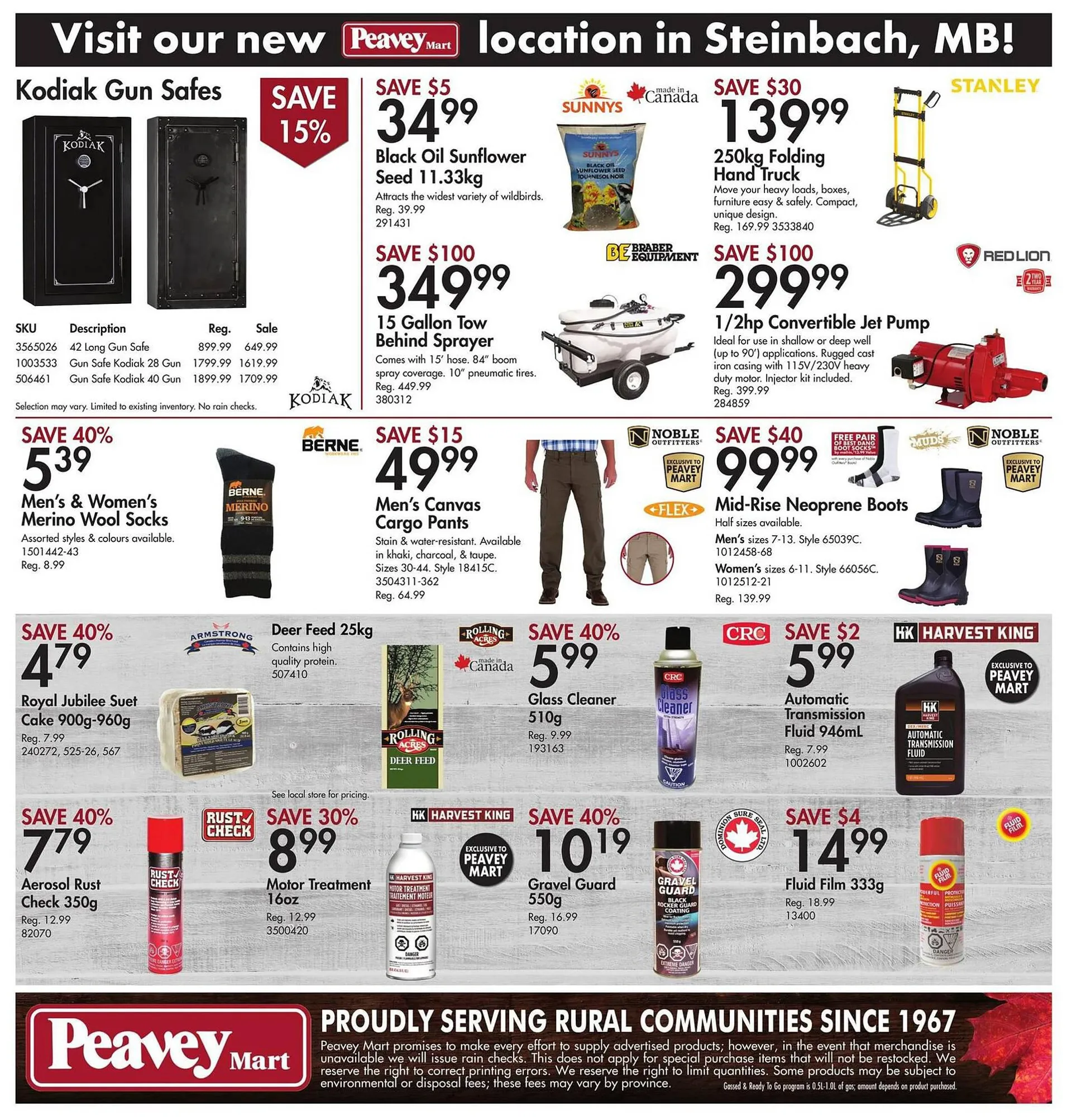 Peavey Mart flyer from March 22 to March 27 2024 - flyer page 14