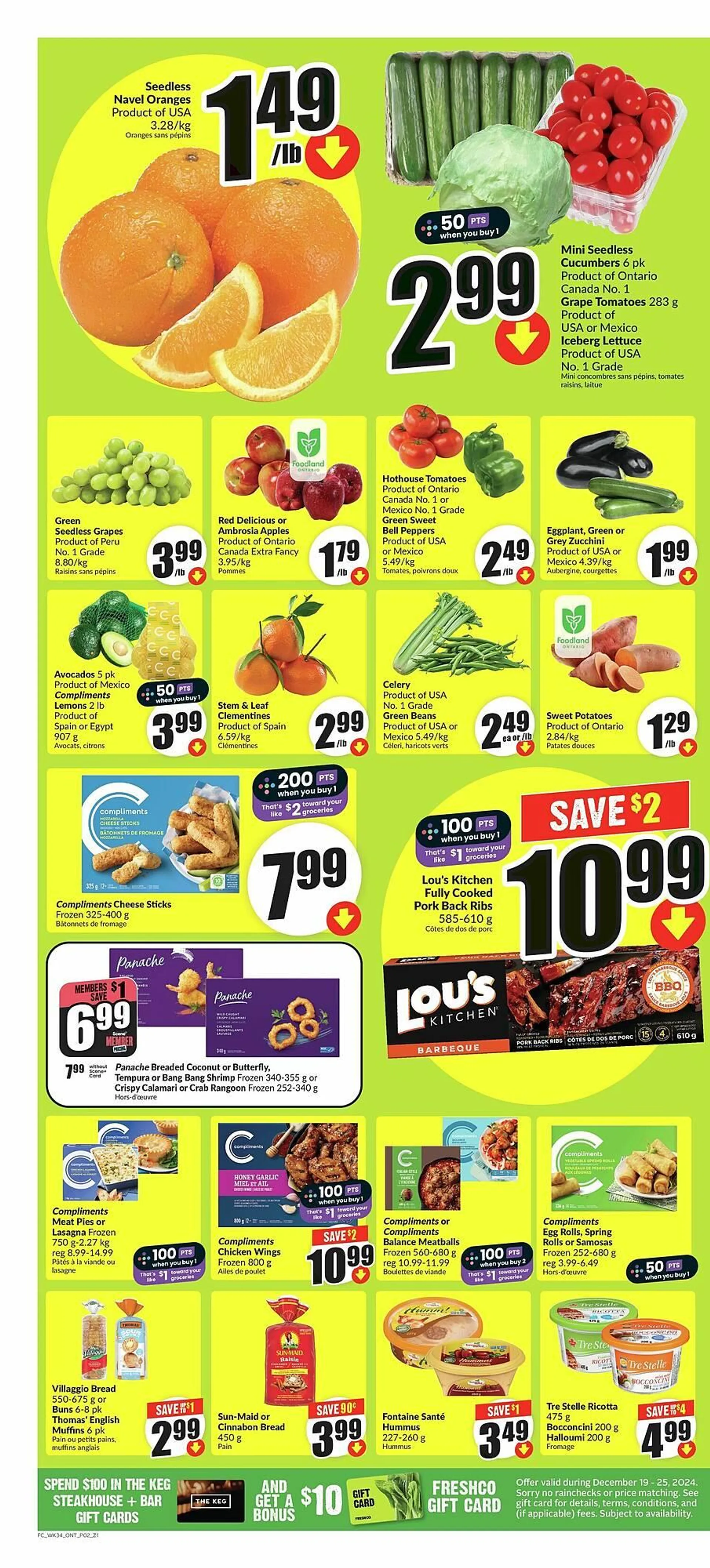 FreshCo flyer from December 18 to December 25 2024 - flyer page 3