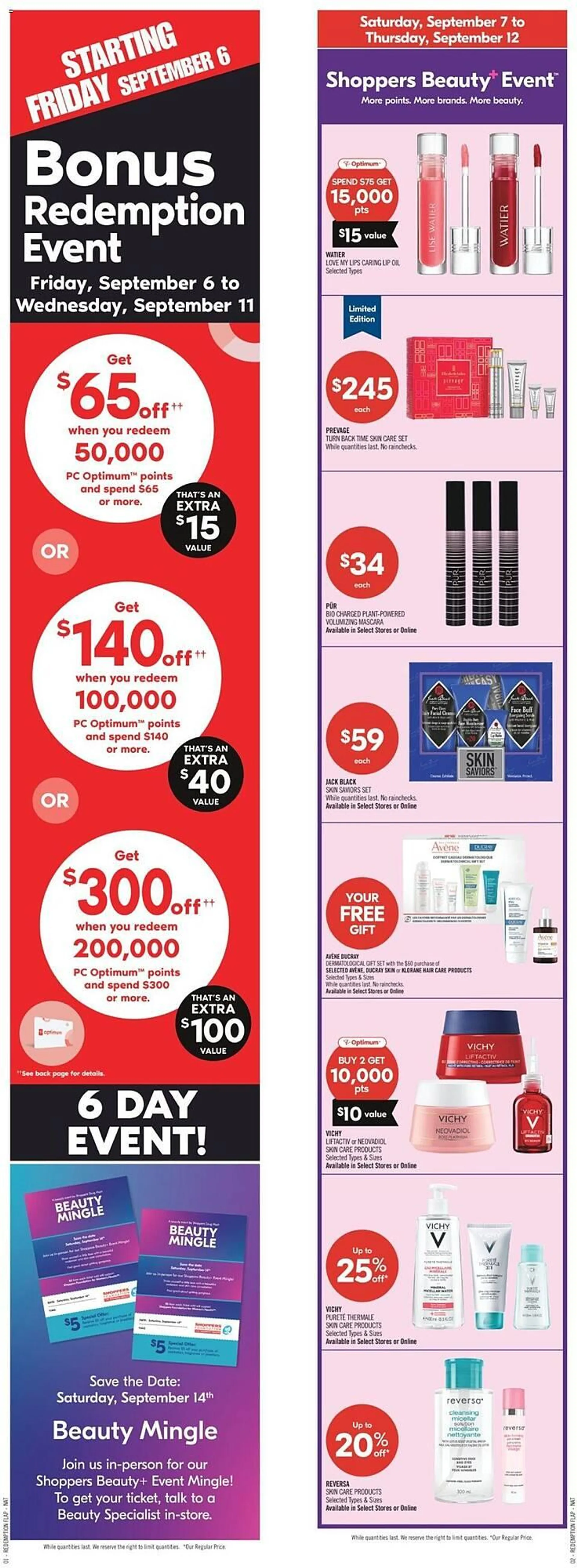 Shoppers Drug Mart flyer - 1