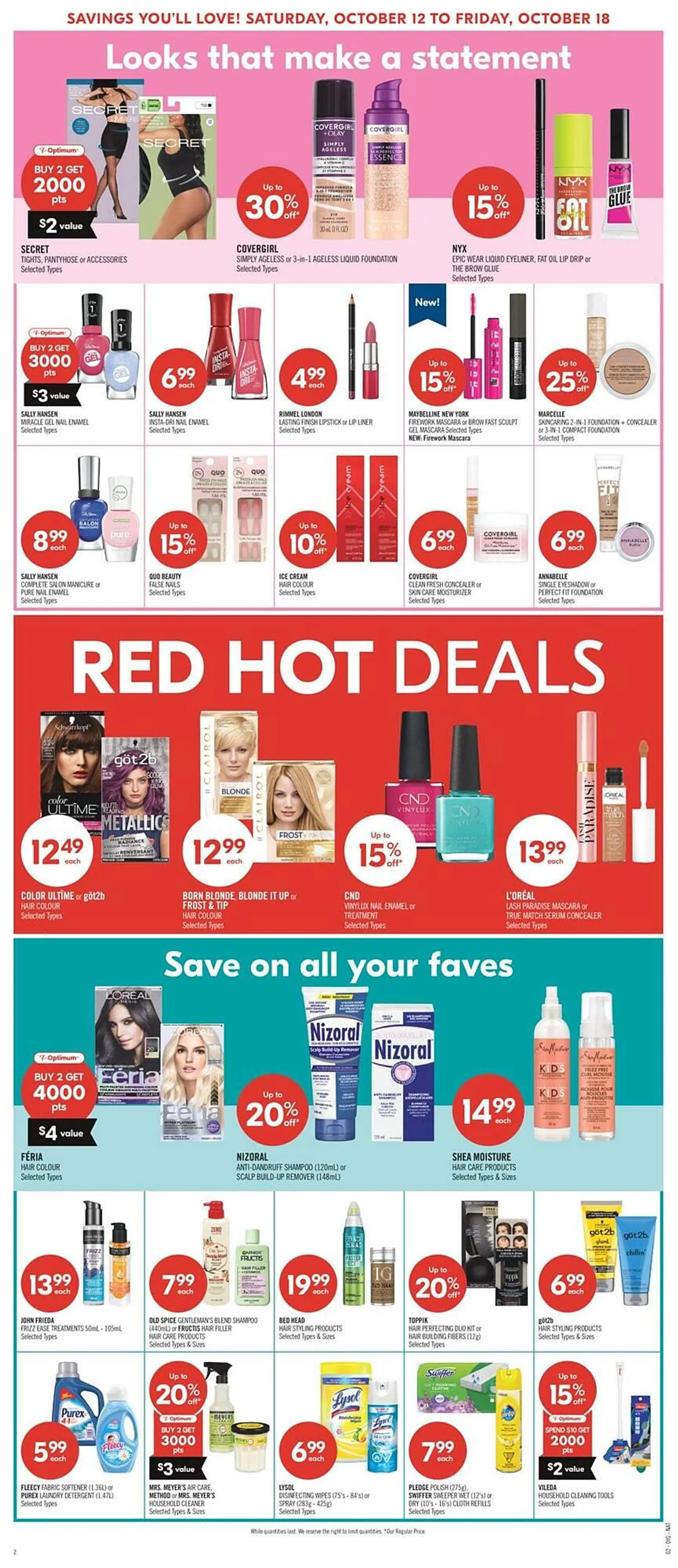 Shoppers Drug Mart flyer from October 12 to October 19 2024 - flyer page 9