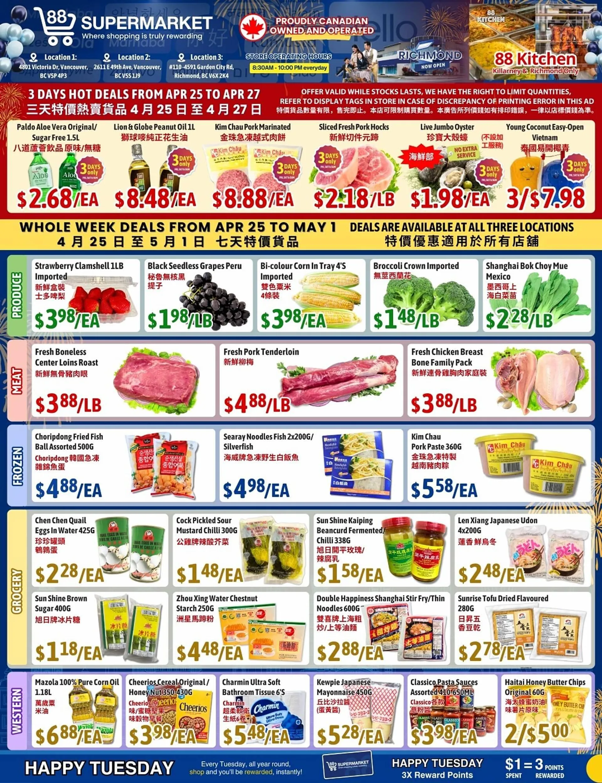88 Supermarket flyer - 1