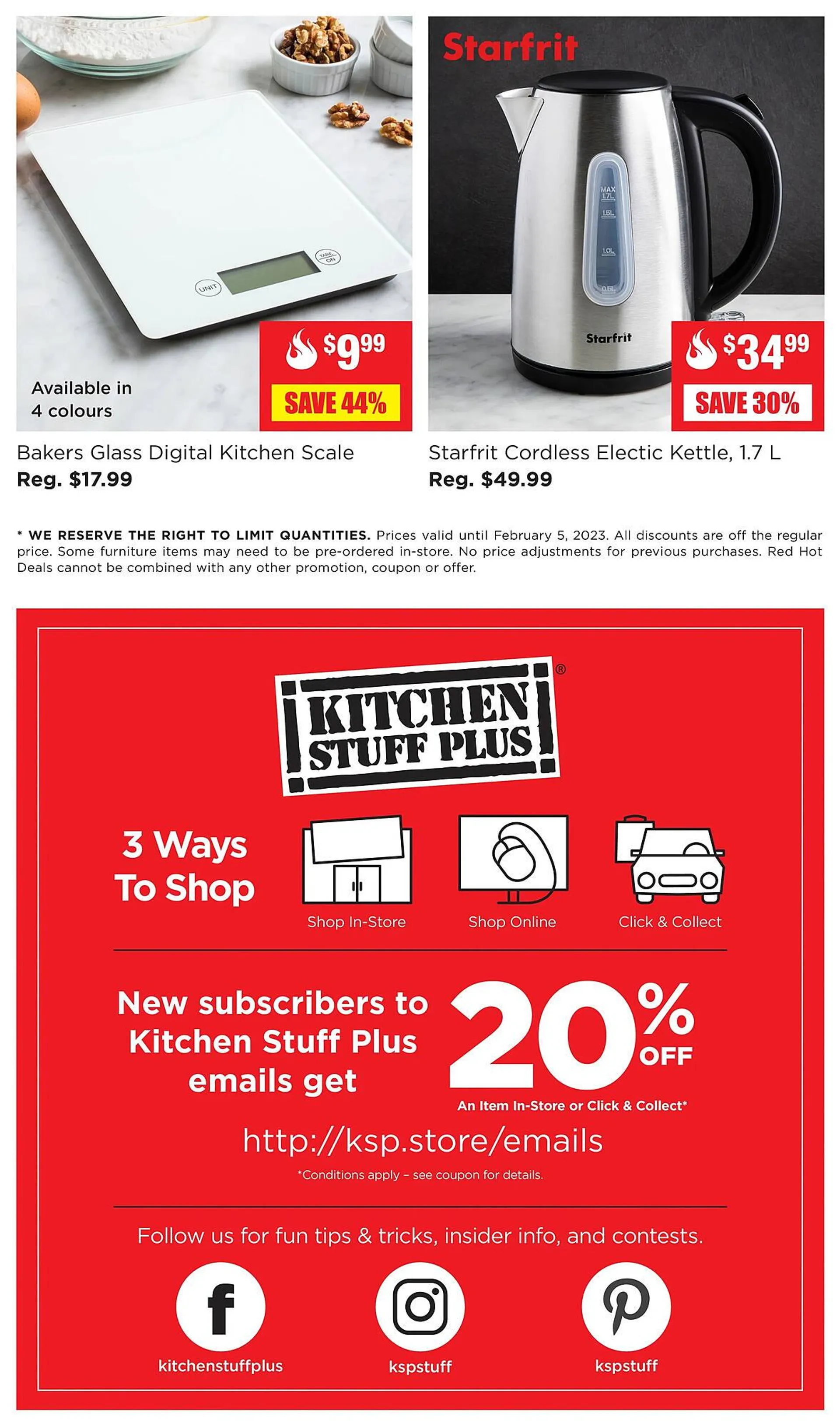 Kitchen Stuff Plus flyer - 5