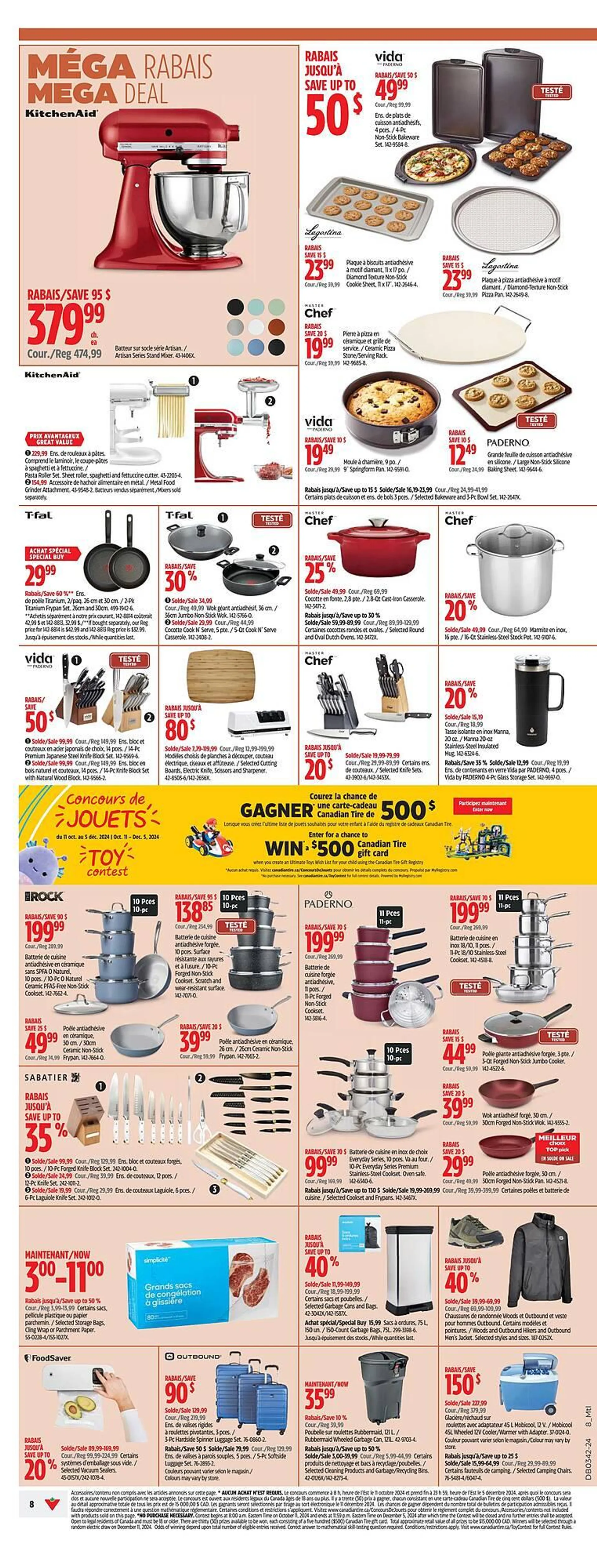 Canadian Tire flyer from October 10 to October 23 2024 - flyer page 8