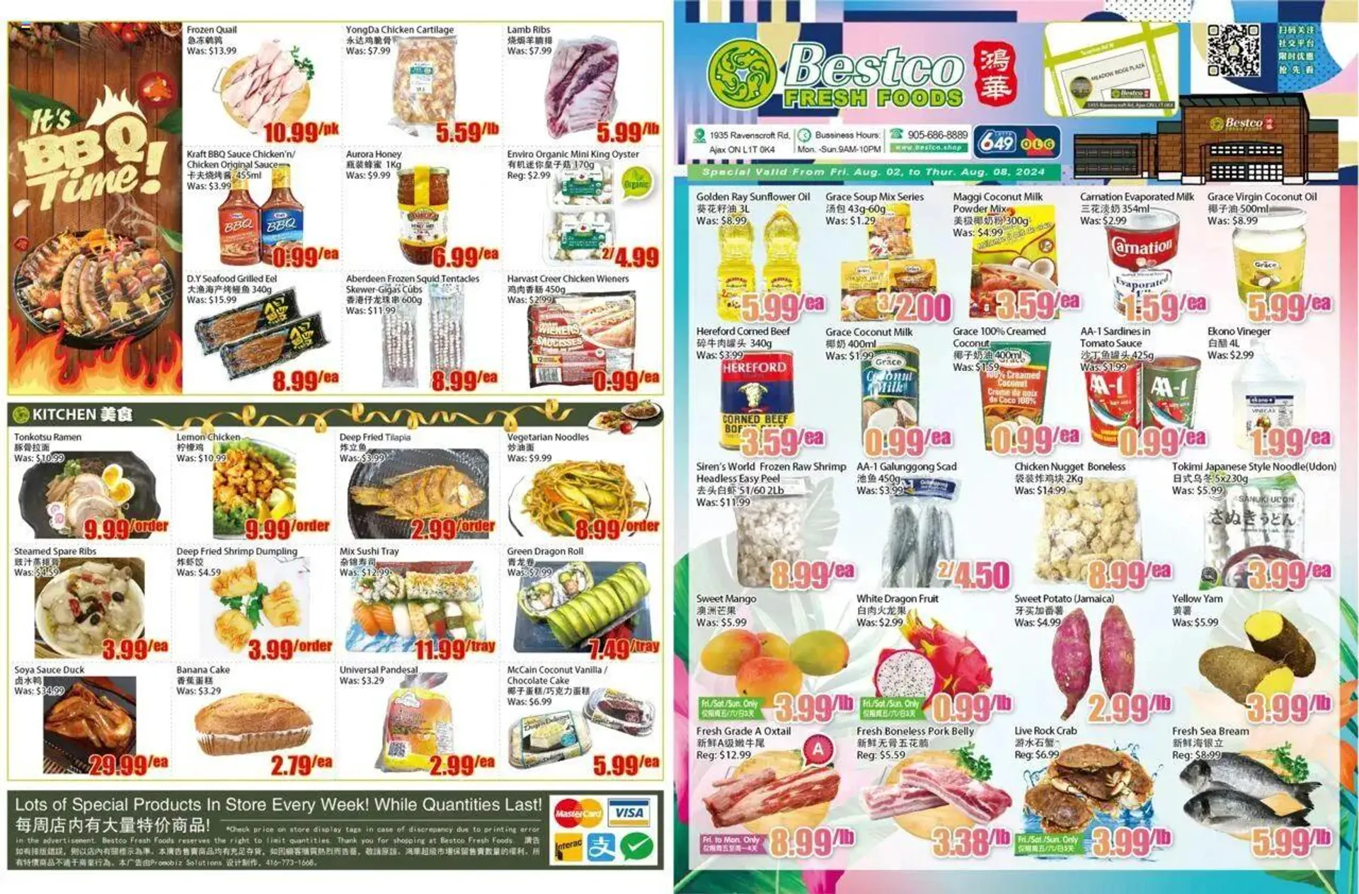 Bestco Foodmart weekly flyer / circulaire - 0