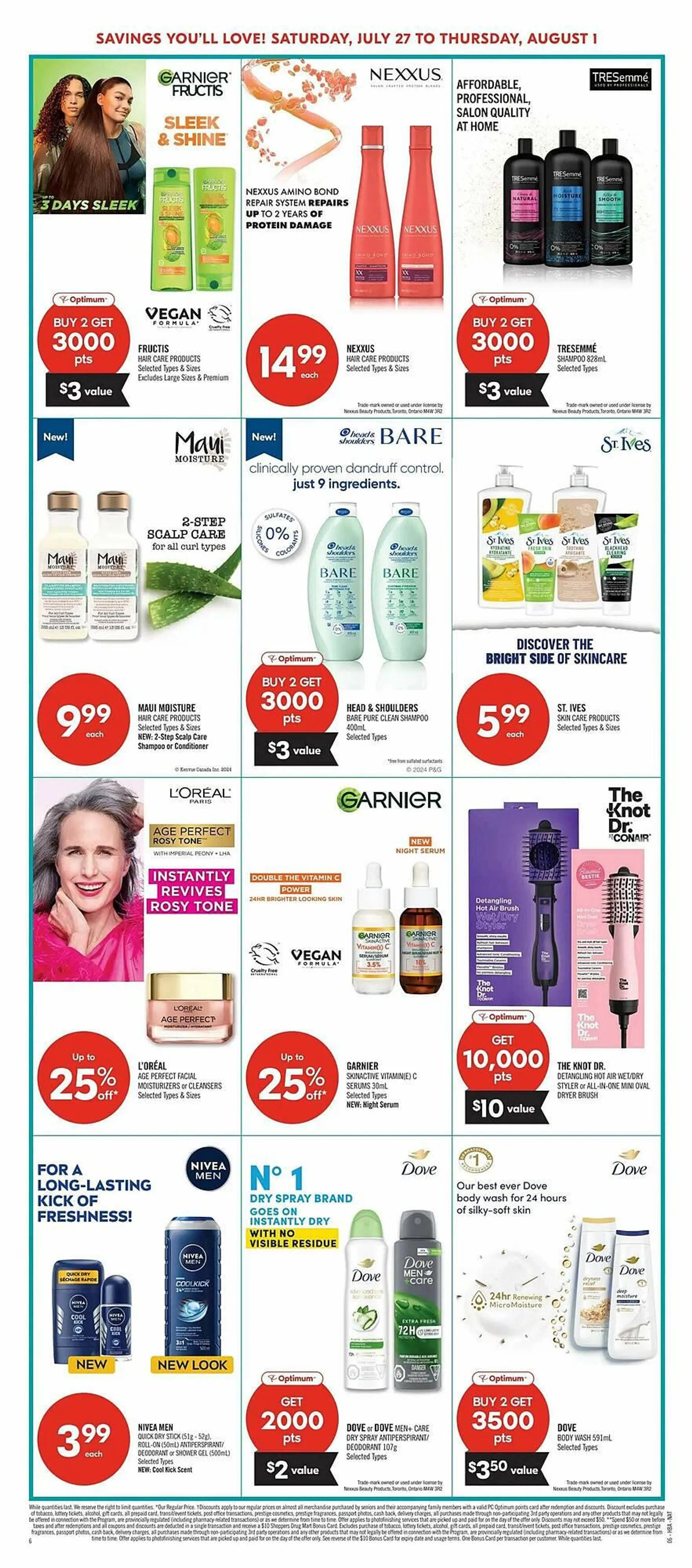 Shoppers Drug Mart flyer from July 27 to August 2 2024 - flyer page 13