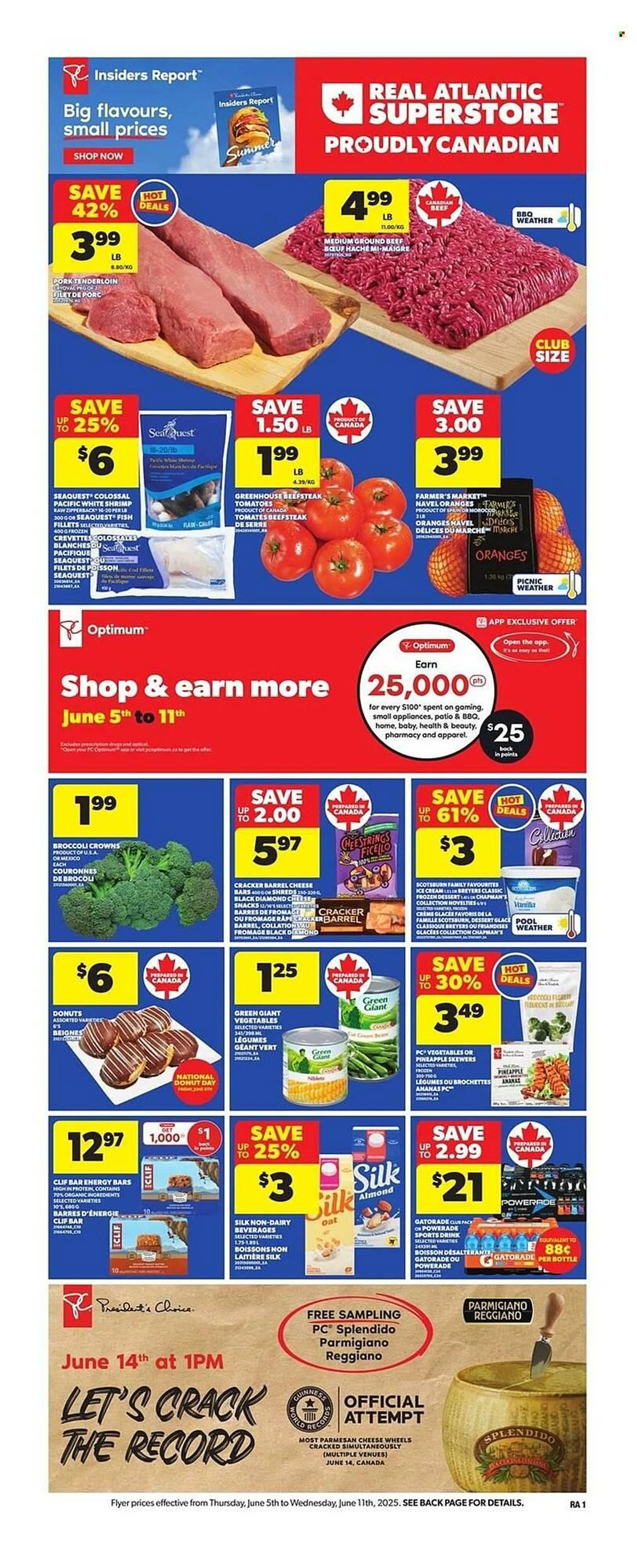Atlantic Superstore flyer from June 5 to June 11 2025 - flyer page 1