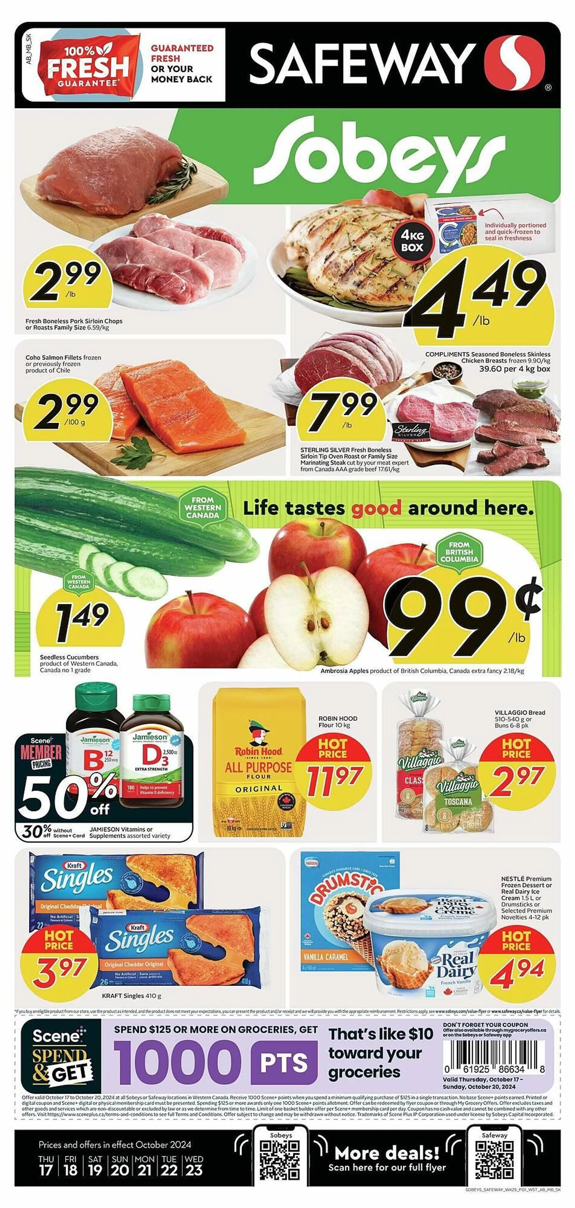 Safeway flyer - 1