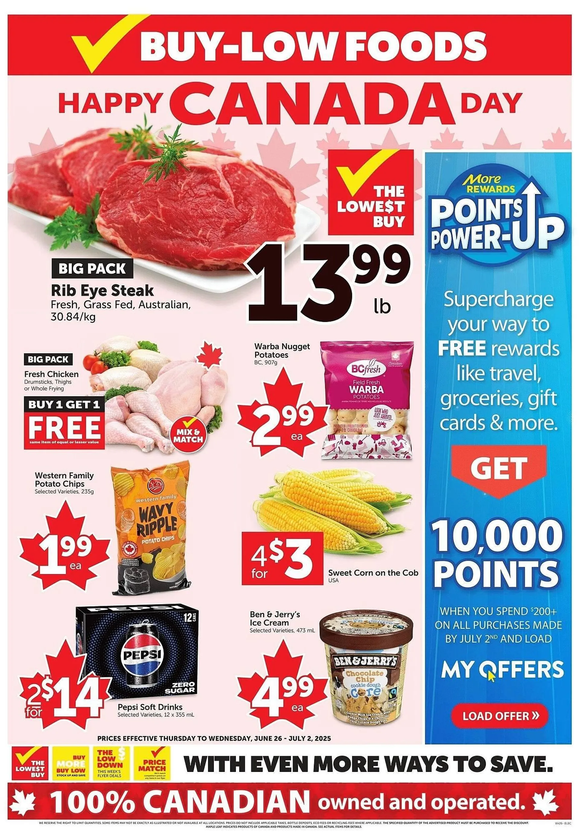 Buy-Low Foods flyer from June 26 to July 2 2025 - flyer page 1