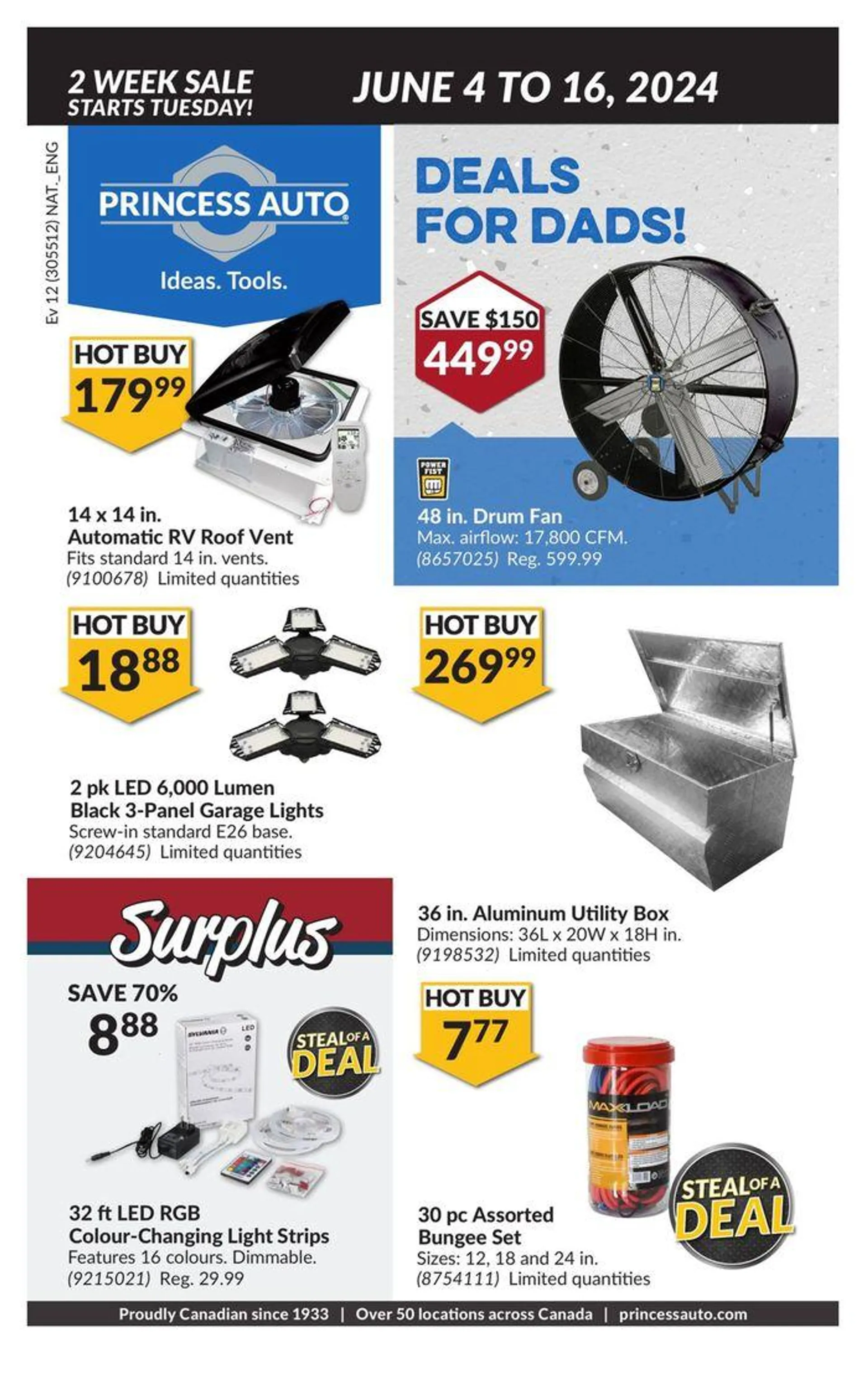 National Sale from June 4 to June 16 2024 - flyer page 1