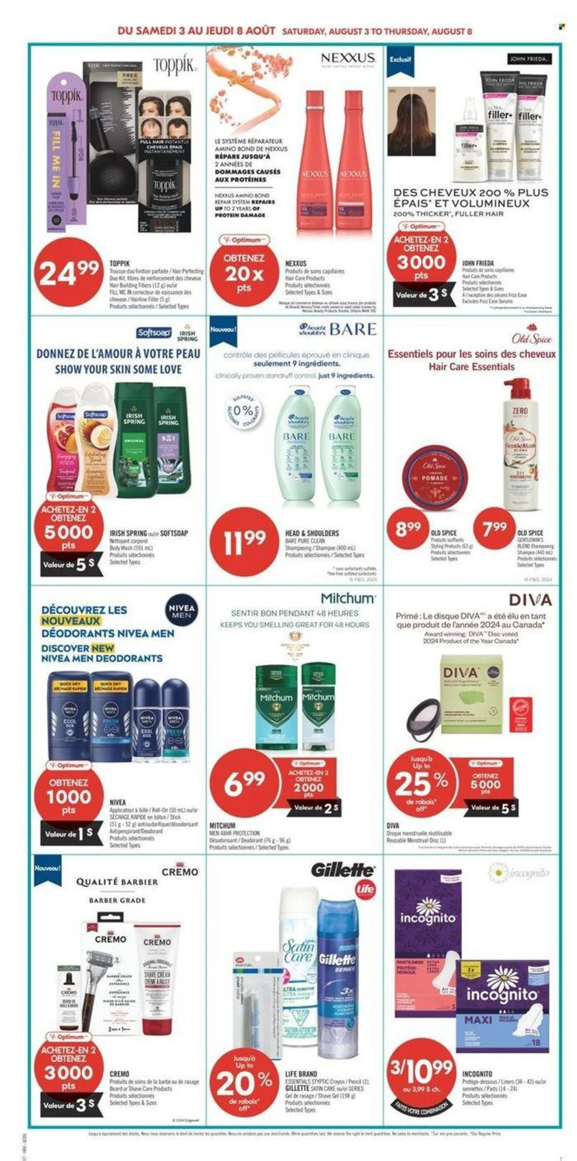 Pharmaprix weekly flyer from August 2 to August 16 2024 - flyer page 13