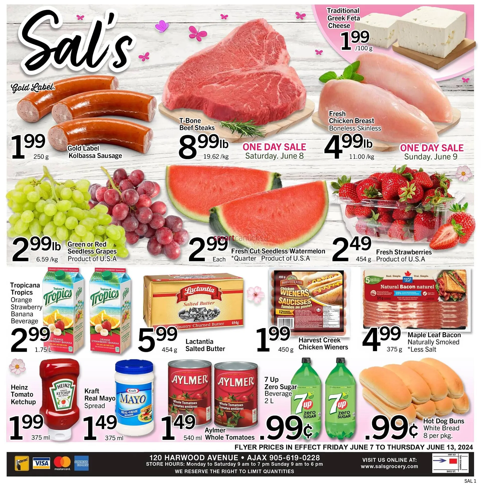 Sals Grocery flyer - 1