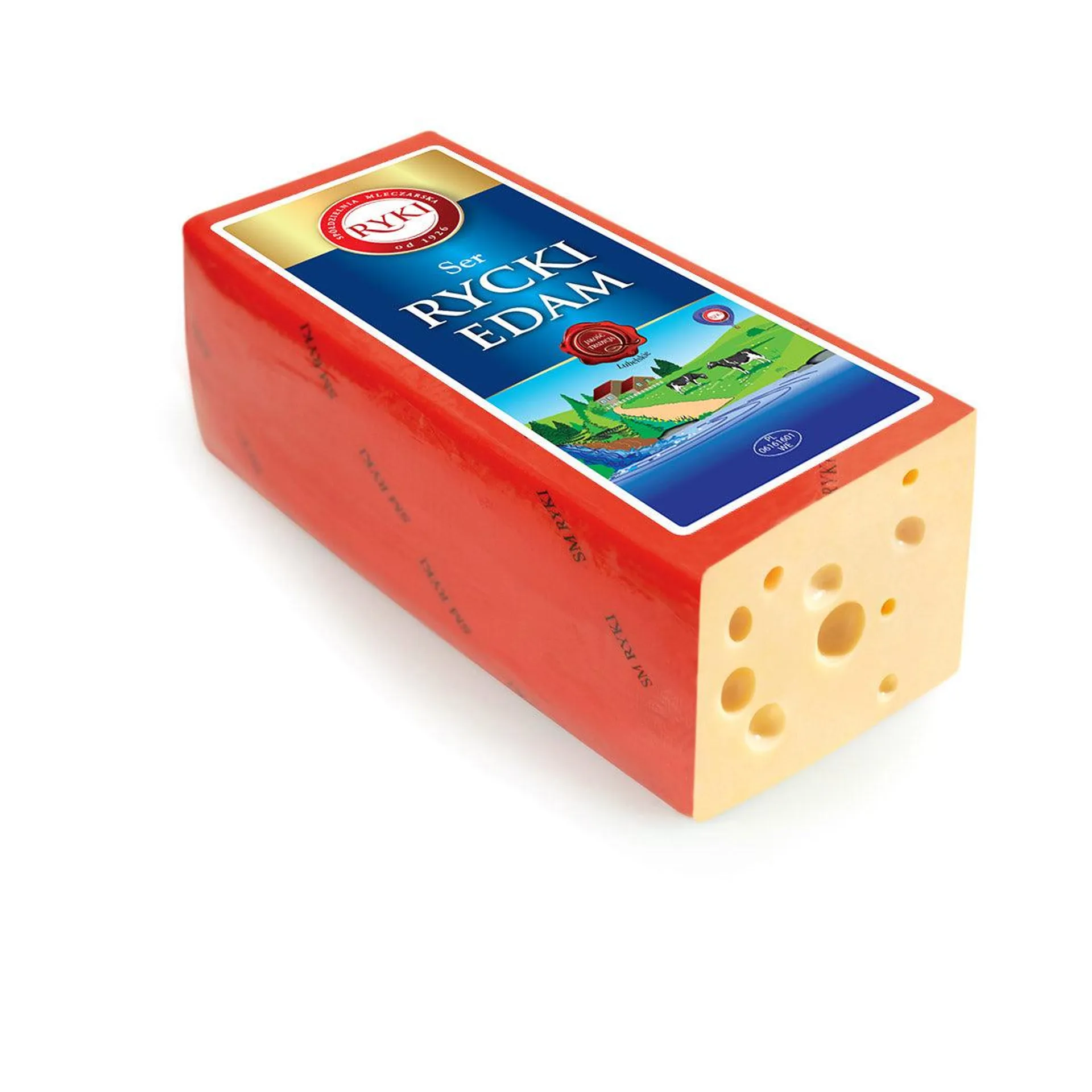 Cheese Rycki Edam 100g (Sliced)