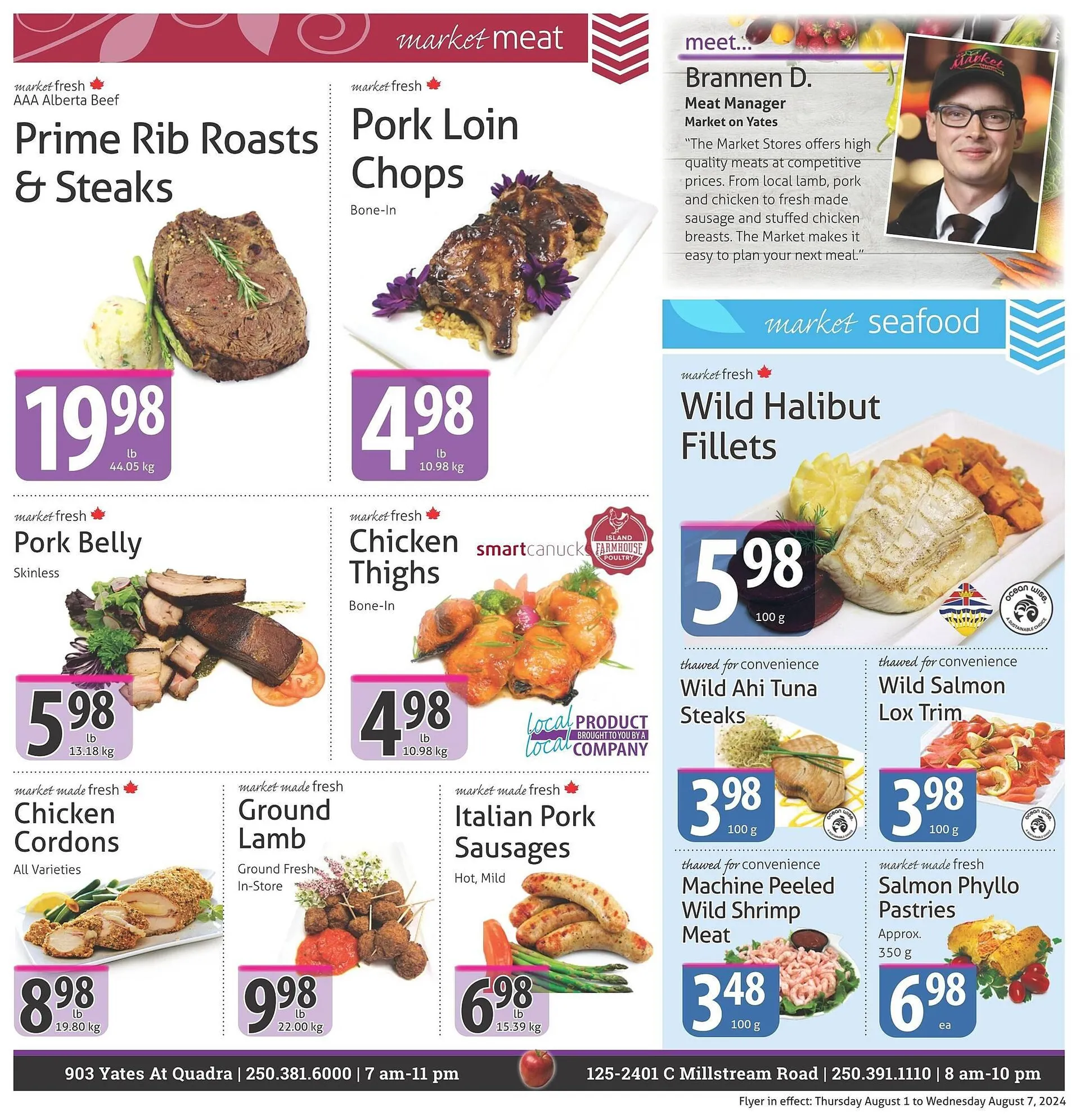 The Market Stores flyer from August 1 to August 7 2024 - flyer page 3