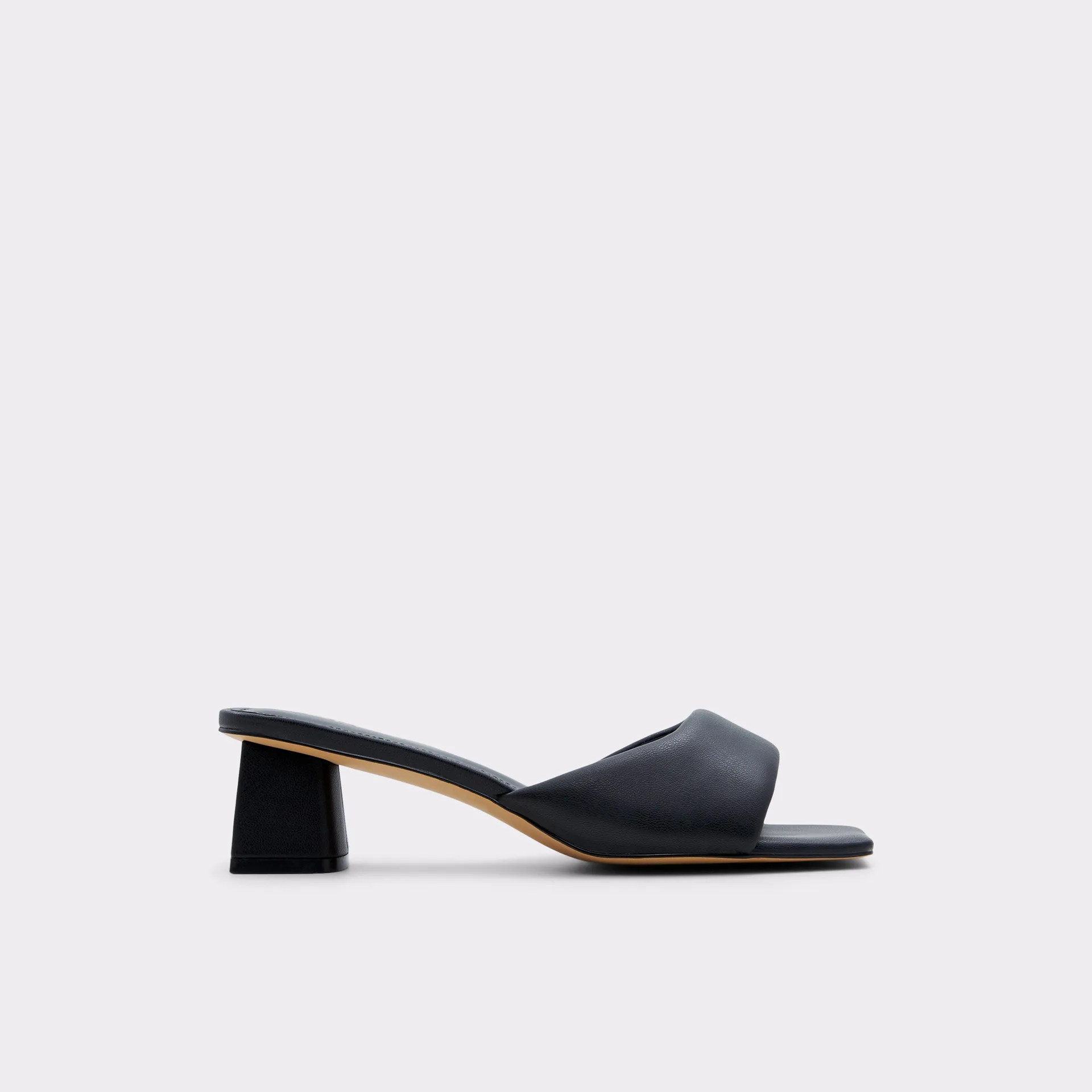 Black mule - Block heel