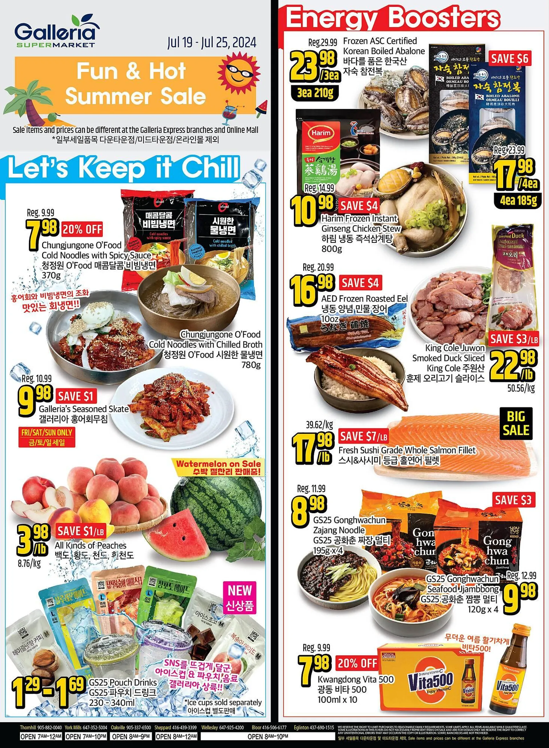 Galleria Supermarket flyer - 1