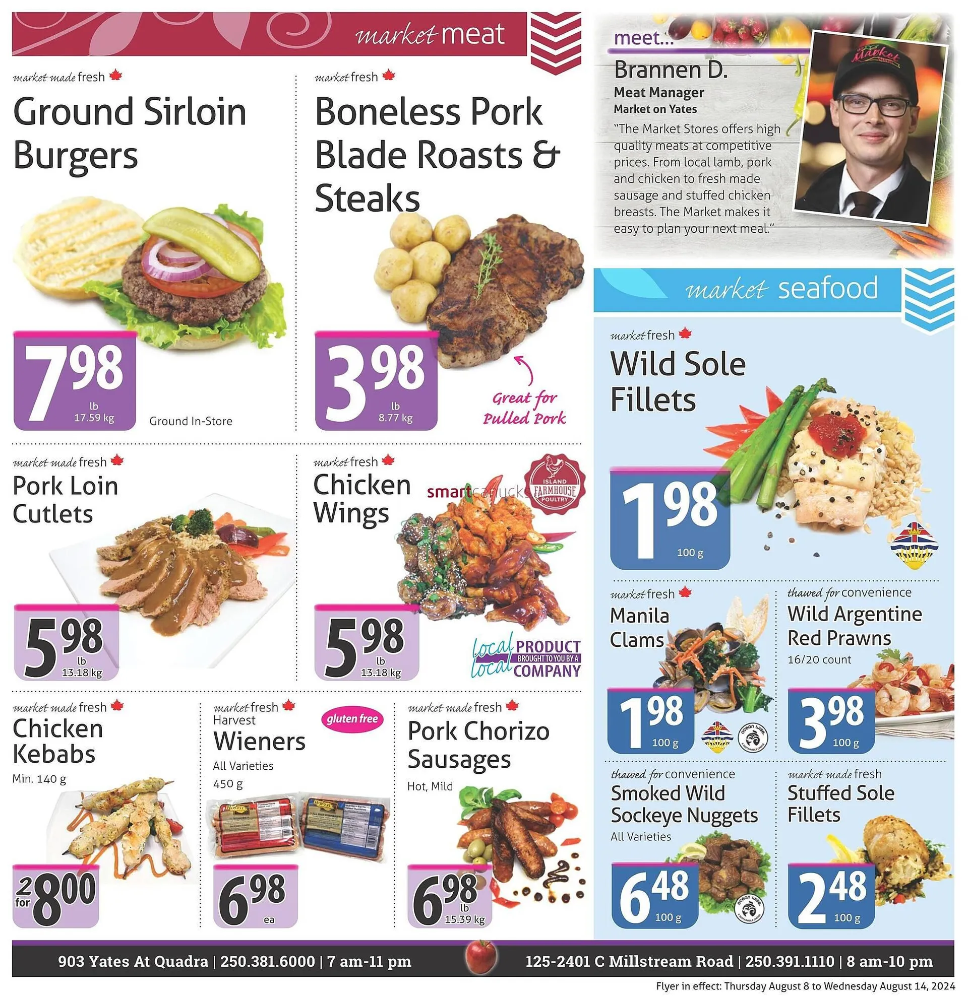 The Market Stores flyer from August 8 to August 14 2024 - flyer page 3