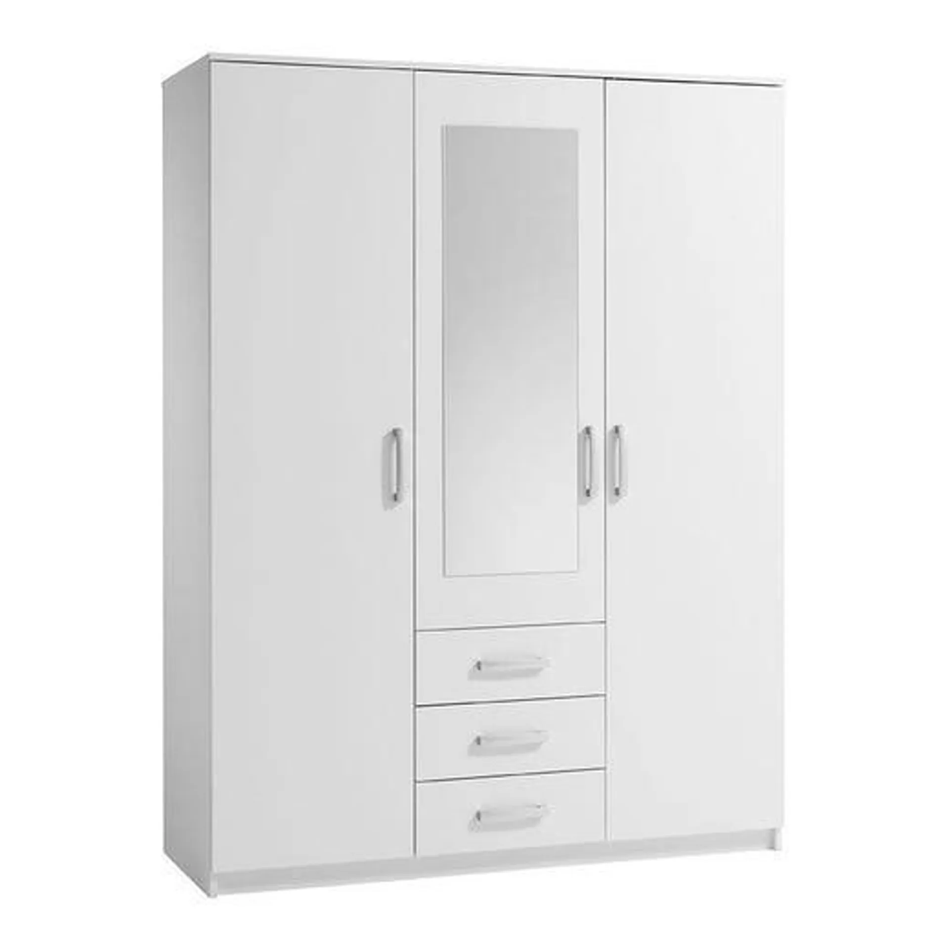 3 Door + 3 Drawer Wardrobe