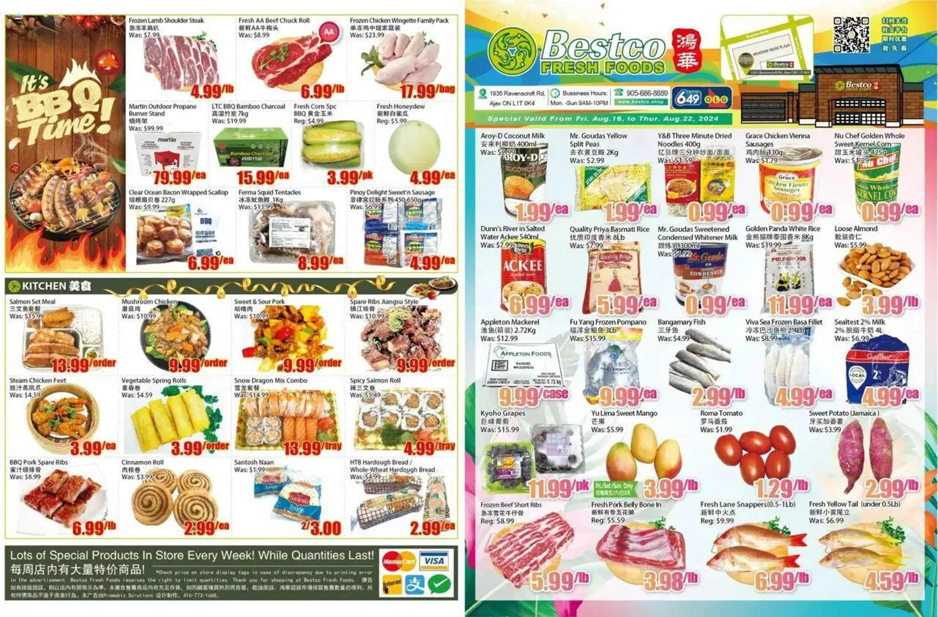 Bestco Foodmart weekly flyer / circulaire - 0