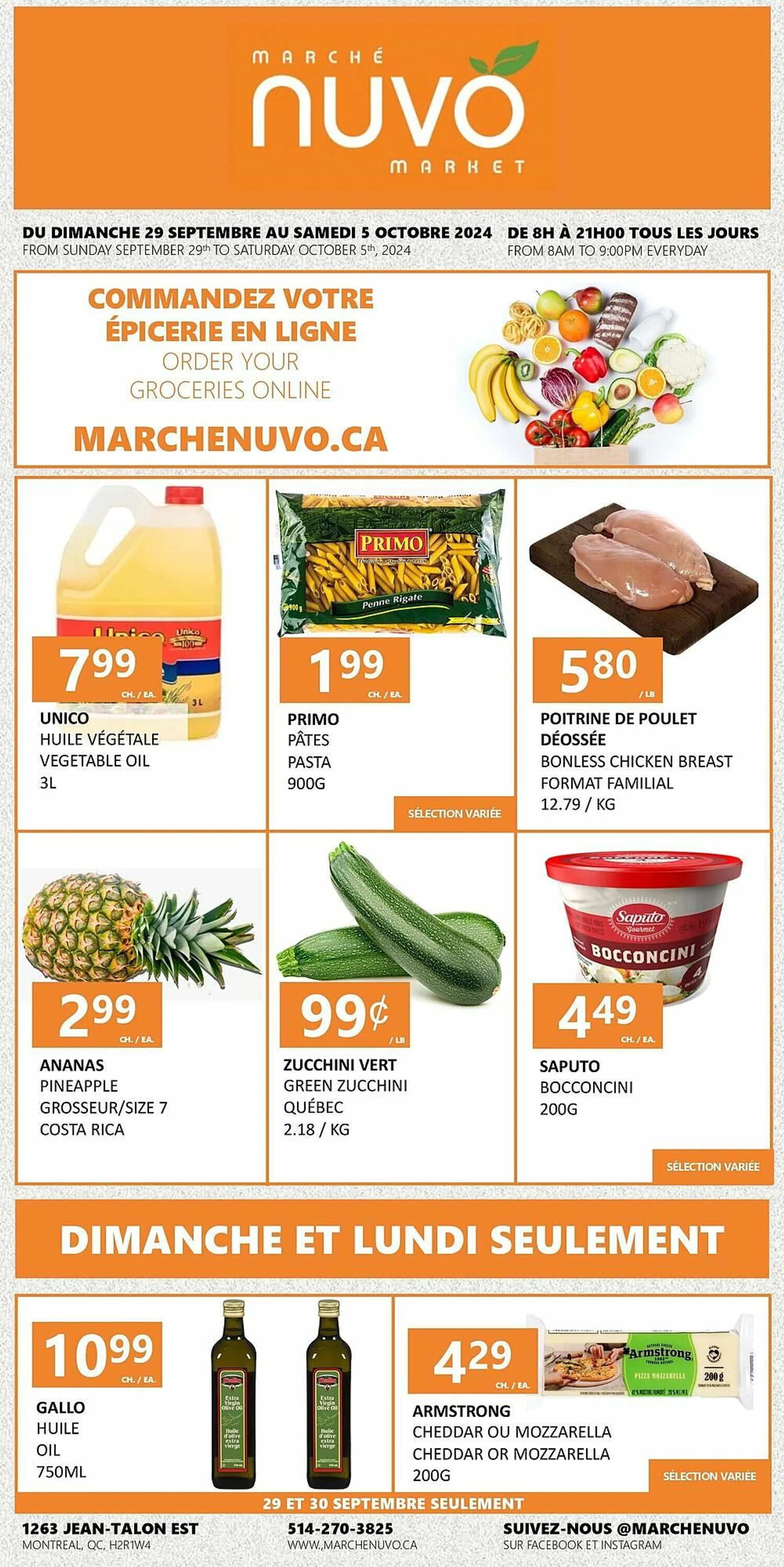 Marche Nuvo flyer - 1