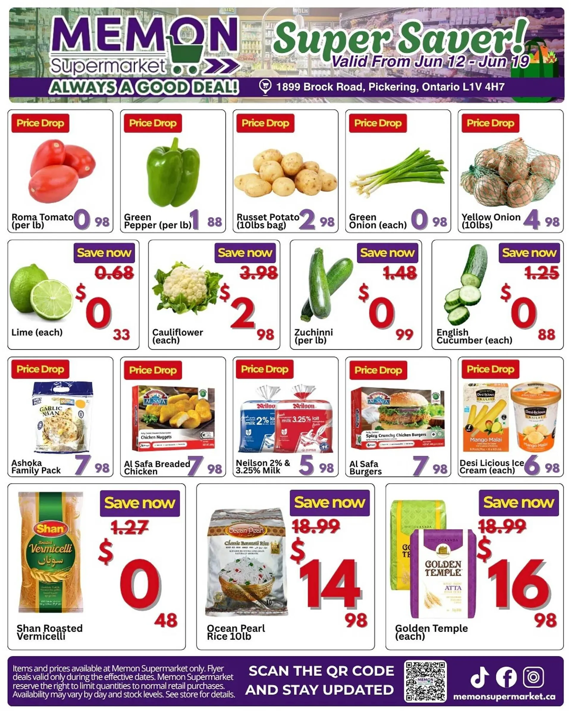 Memon Supermarket flyer from June 13 to June 19 2025 - flyer page 1