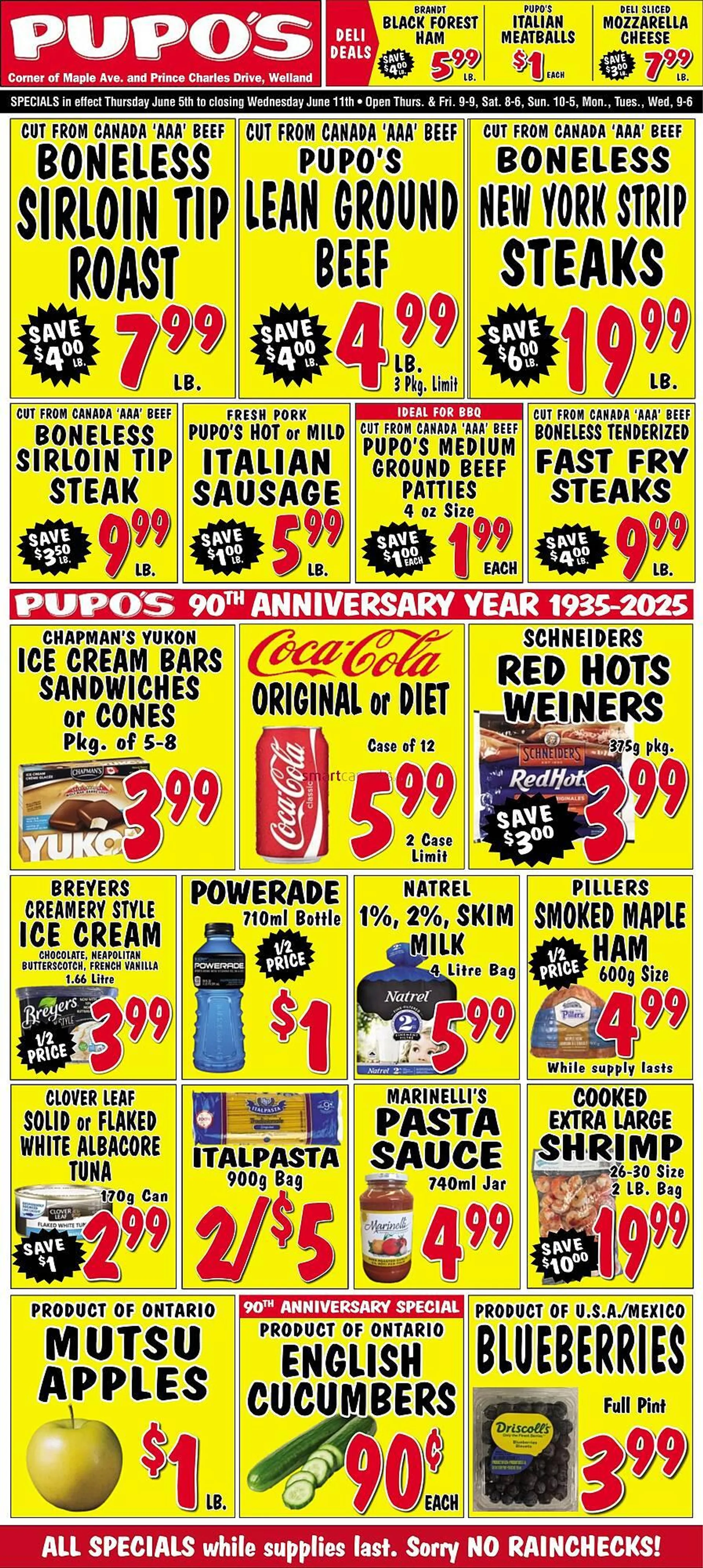 Pino's flyer from June 5 to June 11 2025 - flyer page 1
