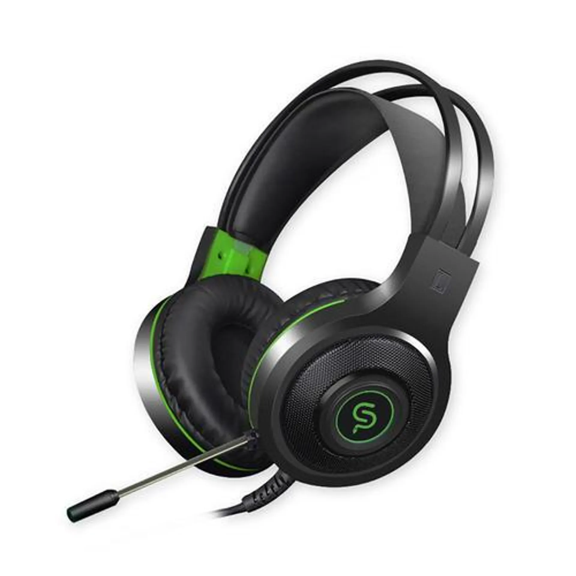 Gaming Headset with 40mm Drivers, Volume Control, Noise Cancelling Mic - PrimeCables®