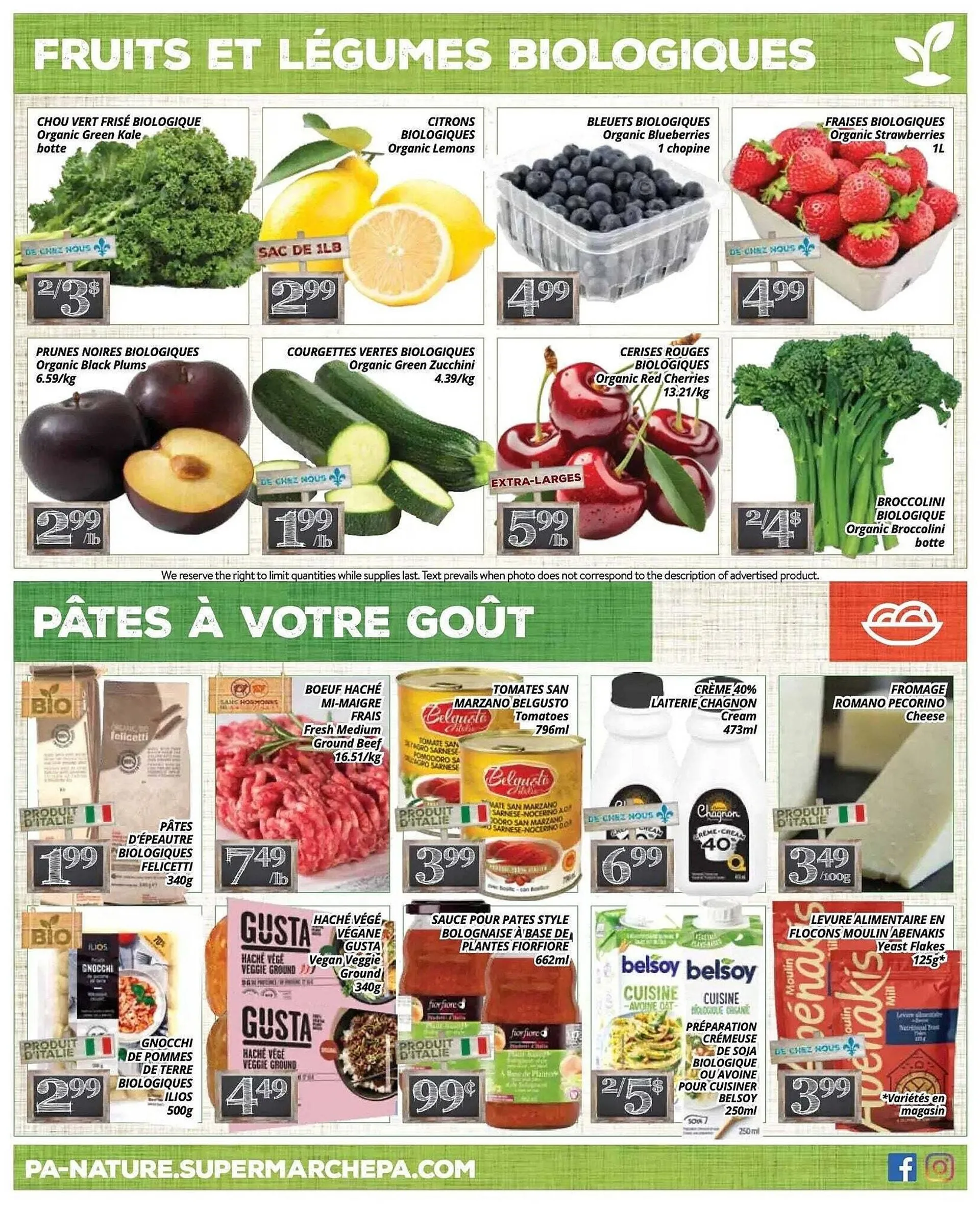 Supermarché PA flyer from July 4 to July 11 2025 - flyer page 4