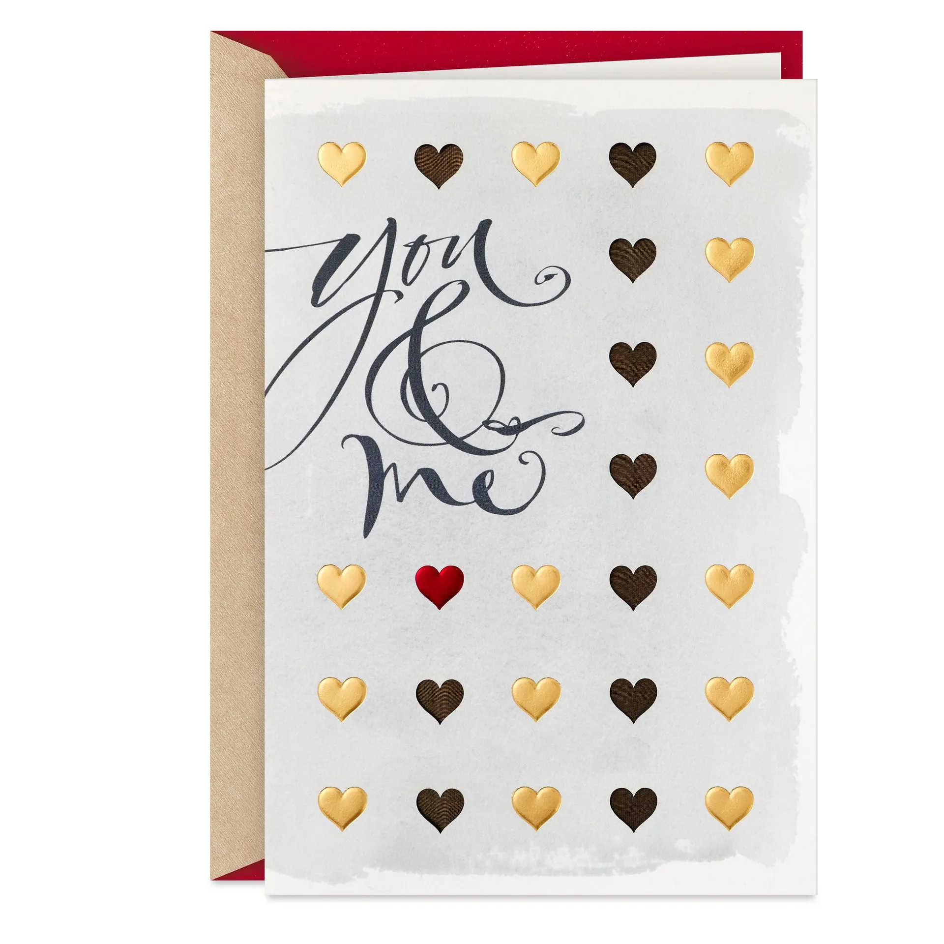 Hallmark Anniversary Card, Love Card, Romantic Birthday Card (You & Me)