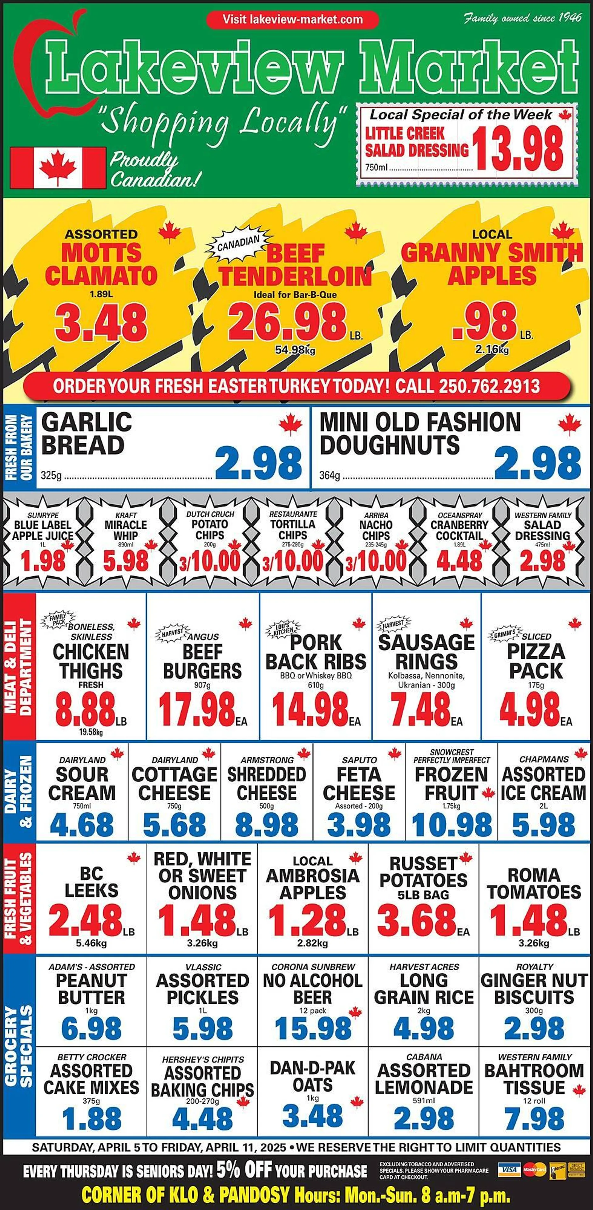 Lakeview Market flyer - 1
