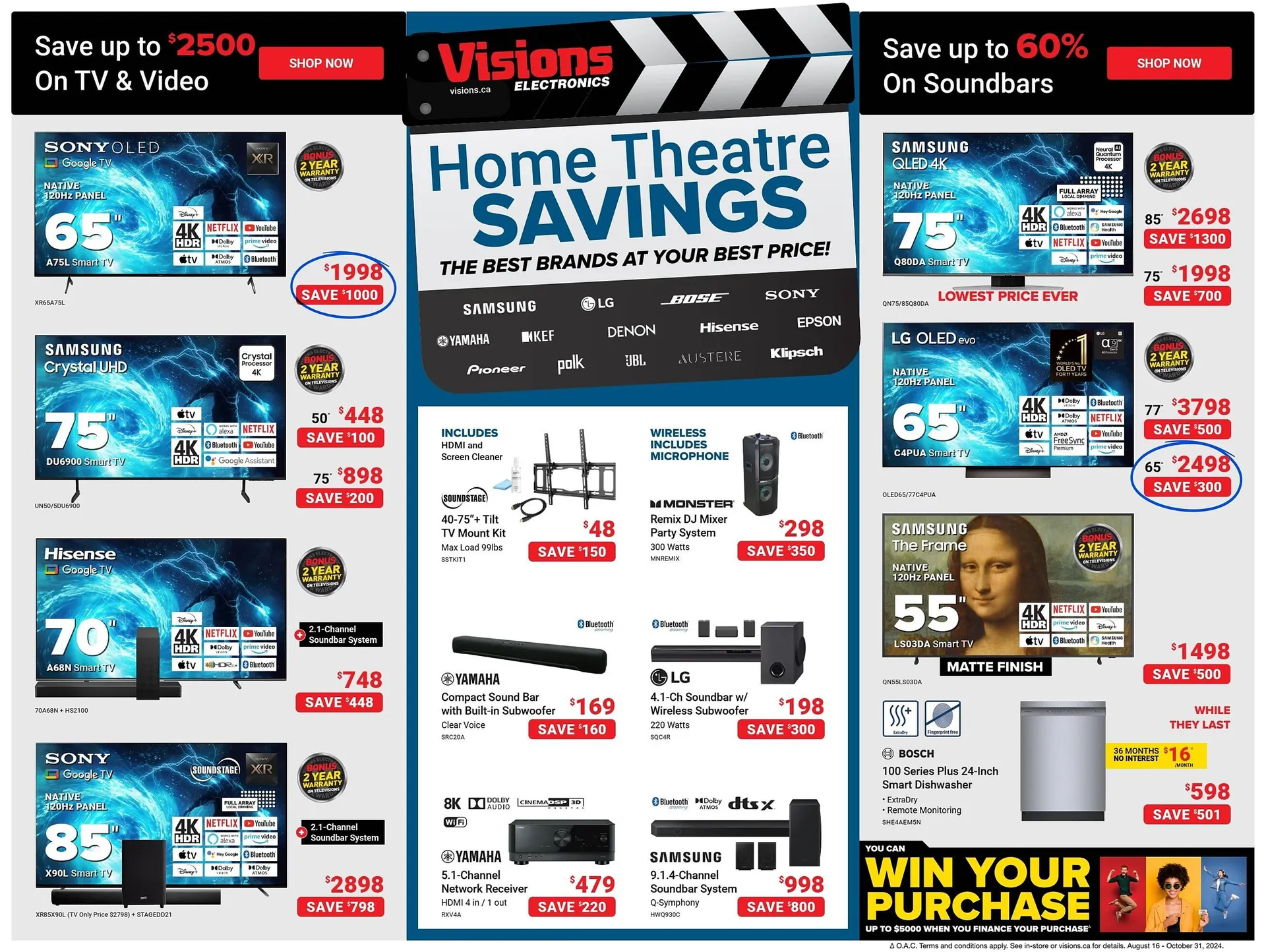 Visions Electronics flyer - 1